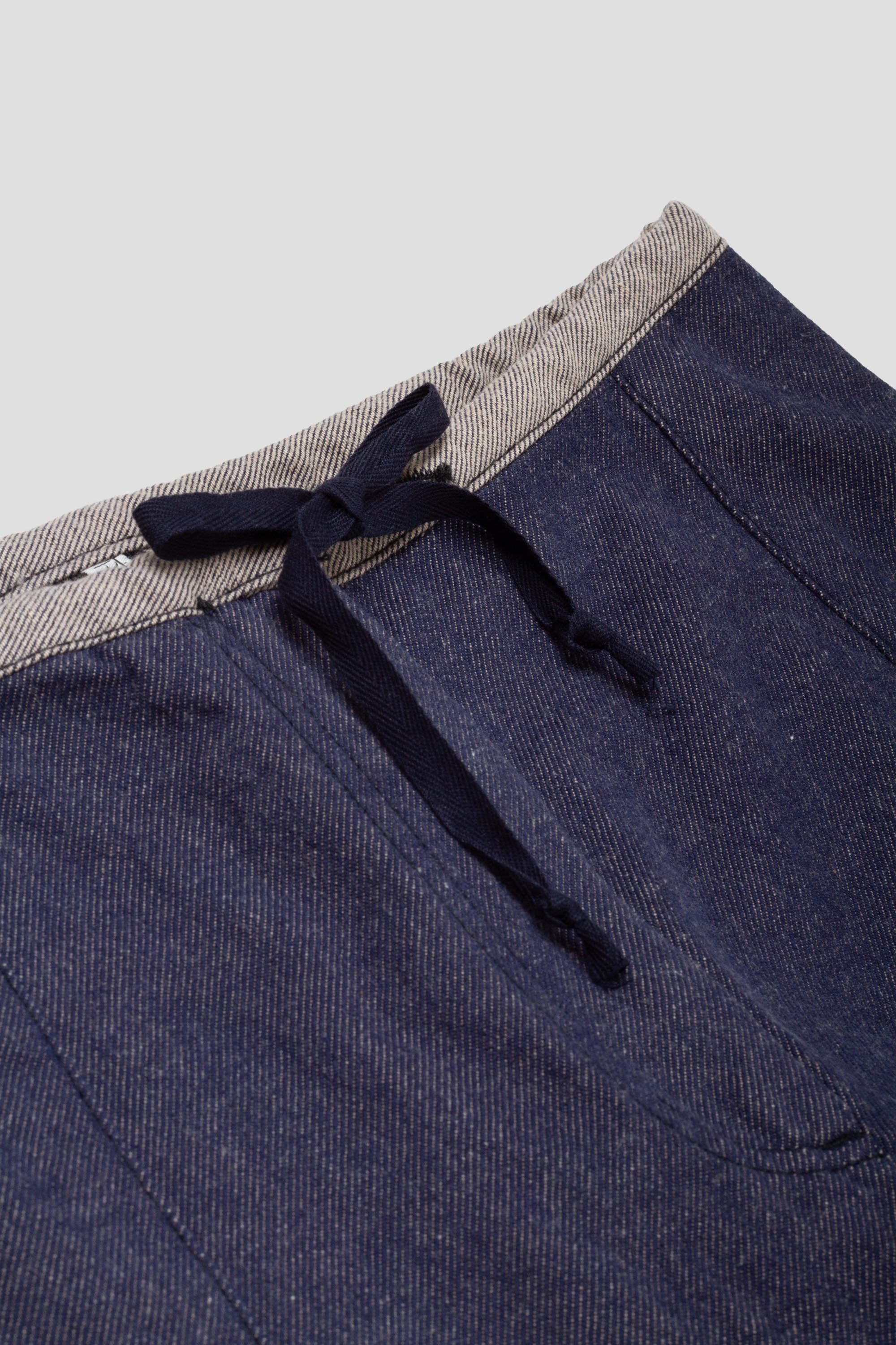 Arthur Loose Pants Recycled Indigo