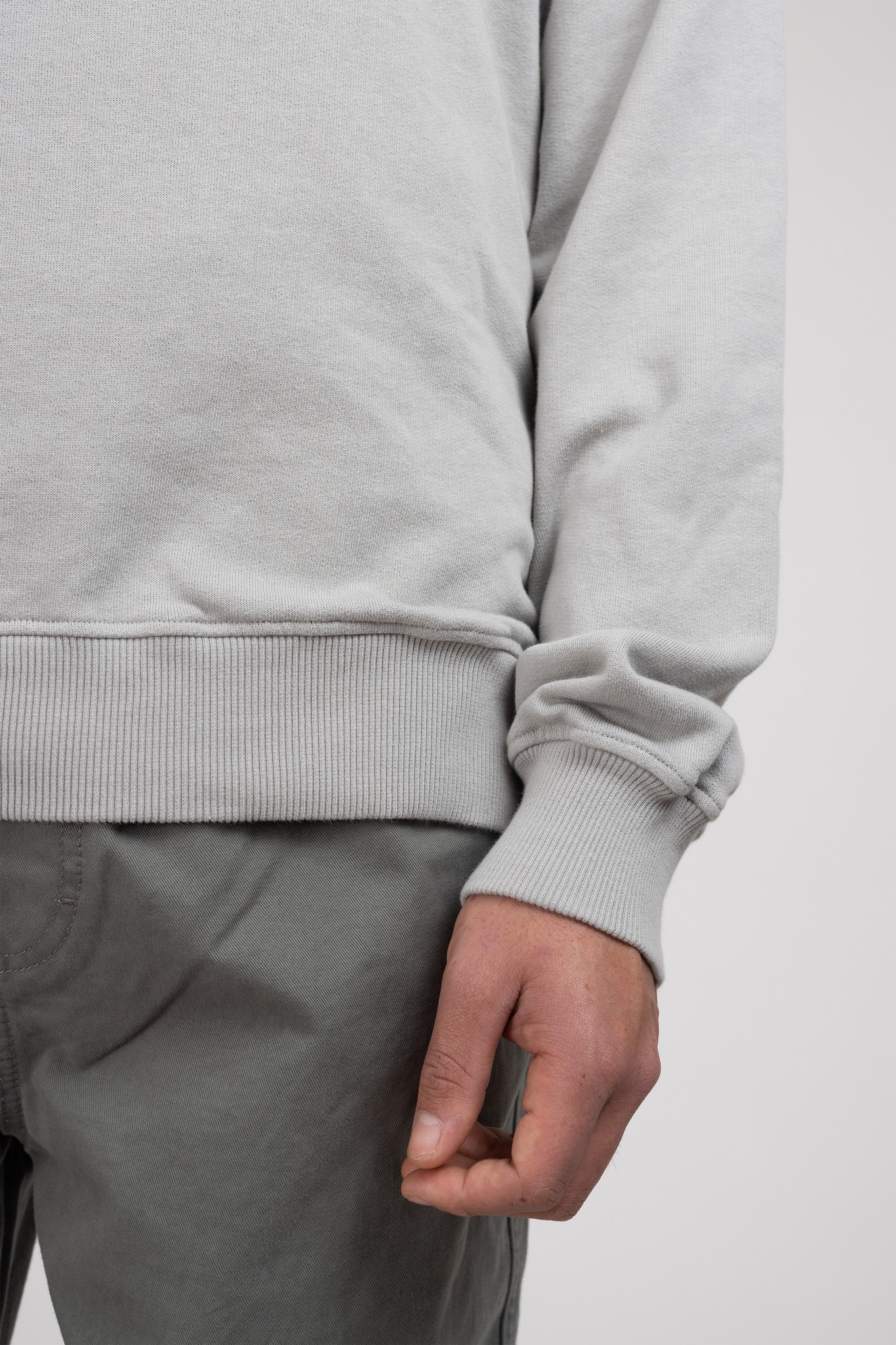 Artwork Crewneck Light Grey