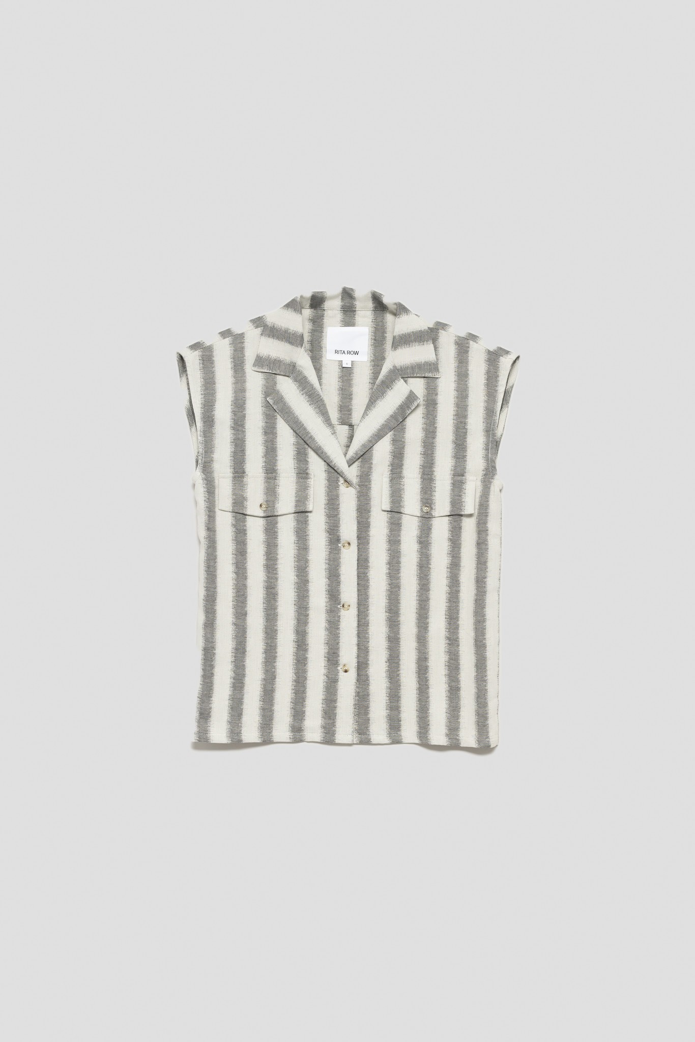 Audrey Shirt Black Stripes