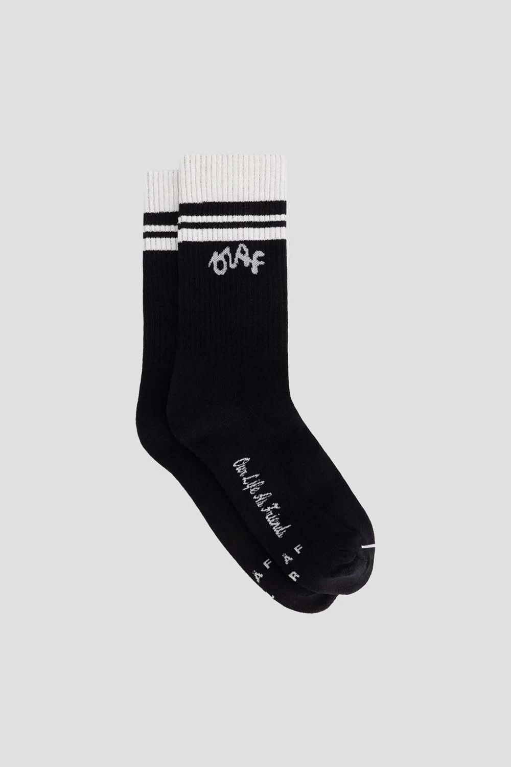 Varsity Socks Black