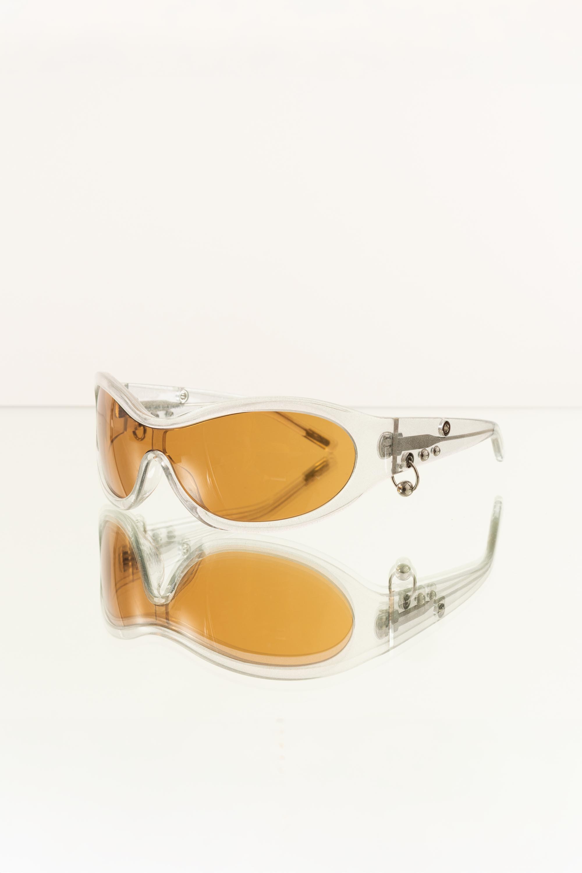 Jenny Sunglasses White Glitters