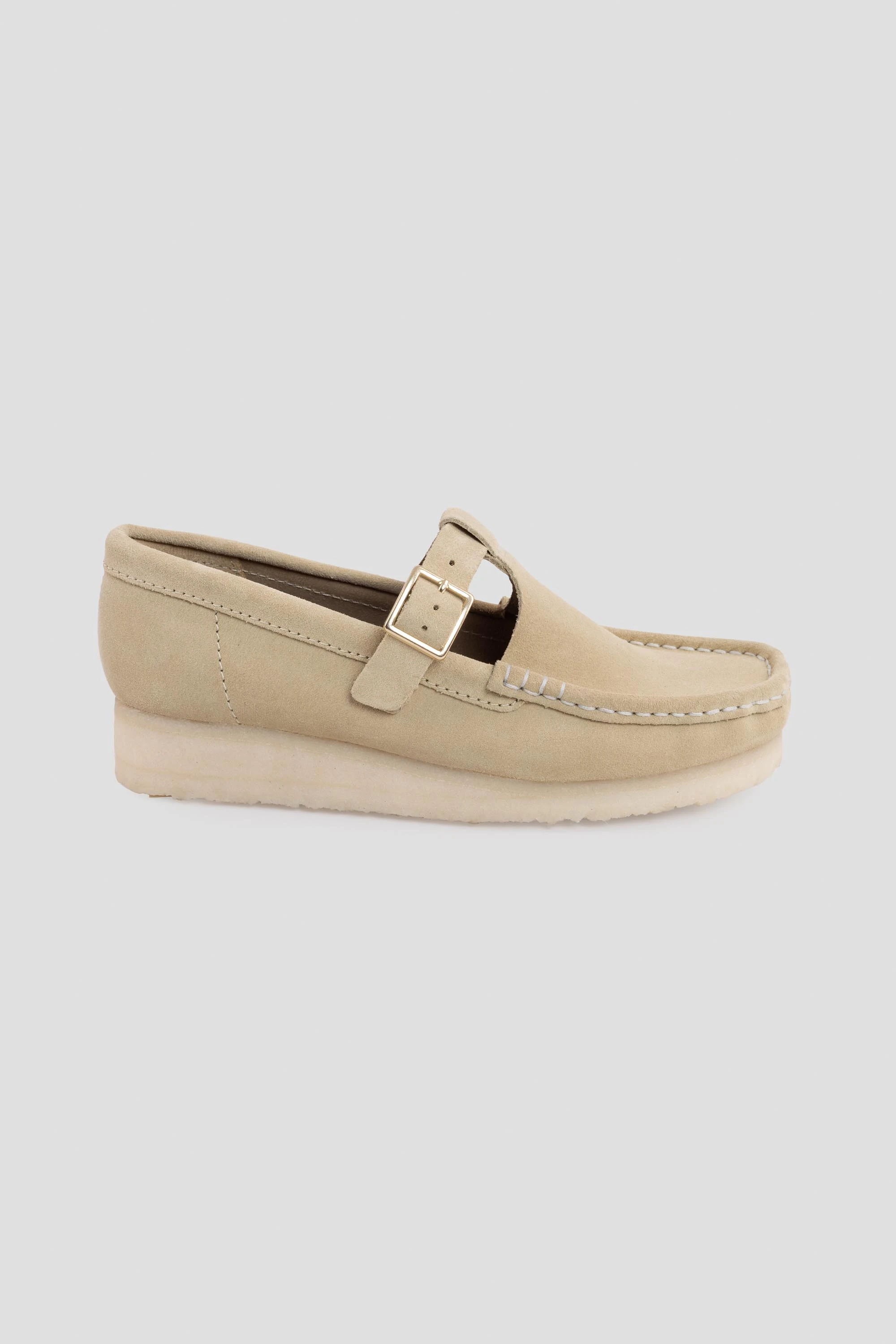 Wallabee T Bar Maple Suede