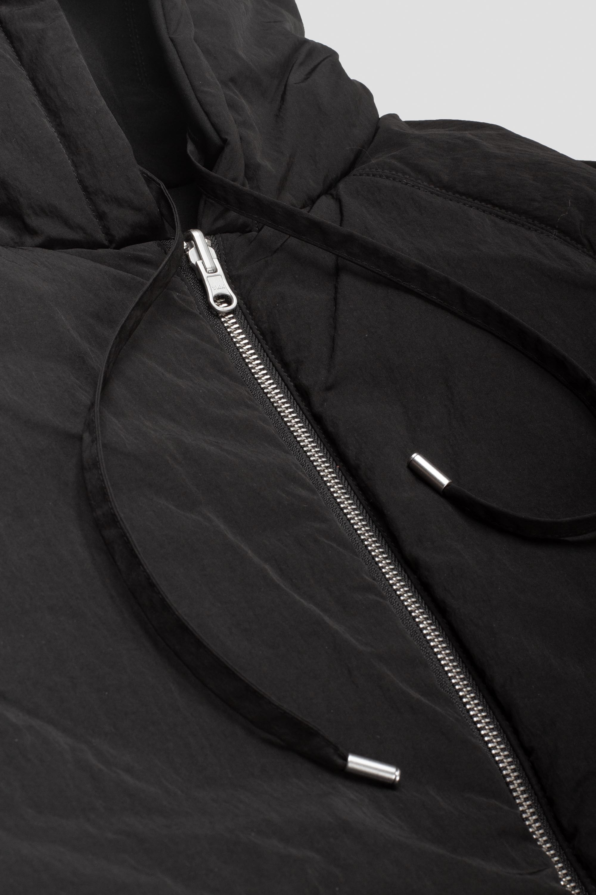 Nylon Reversible Jacket Black