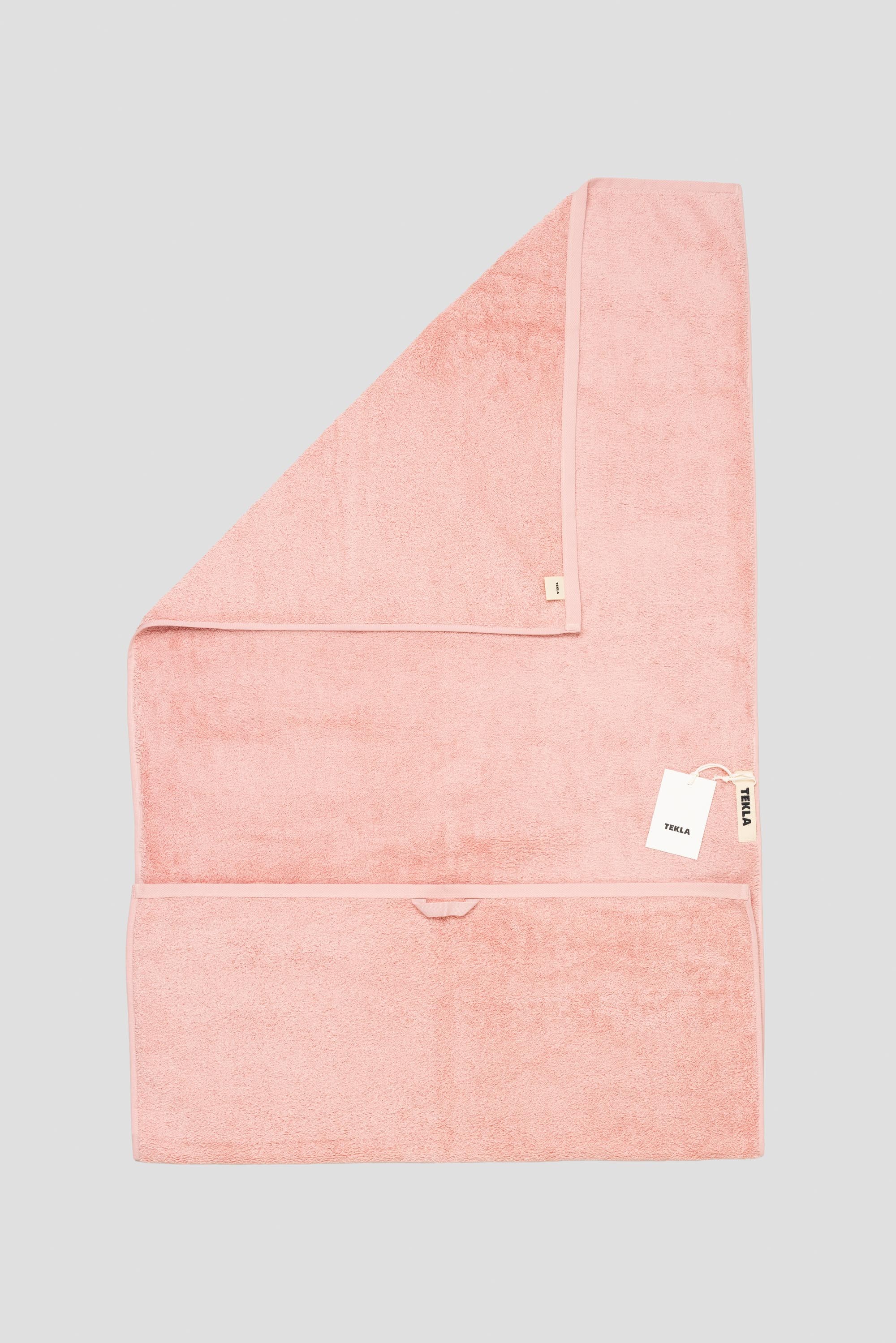 Terry Bath Towel Shaded Pink 70x140