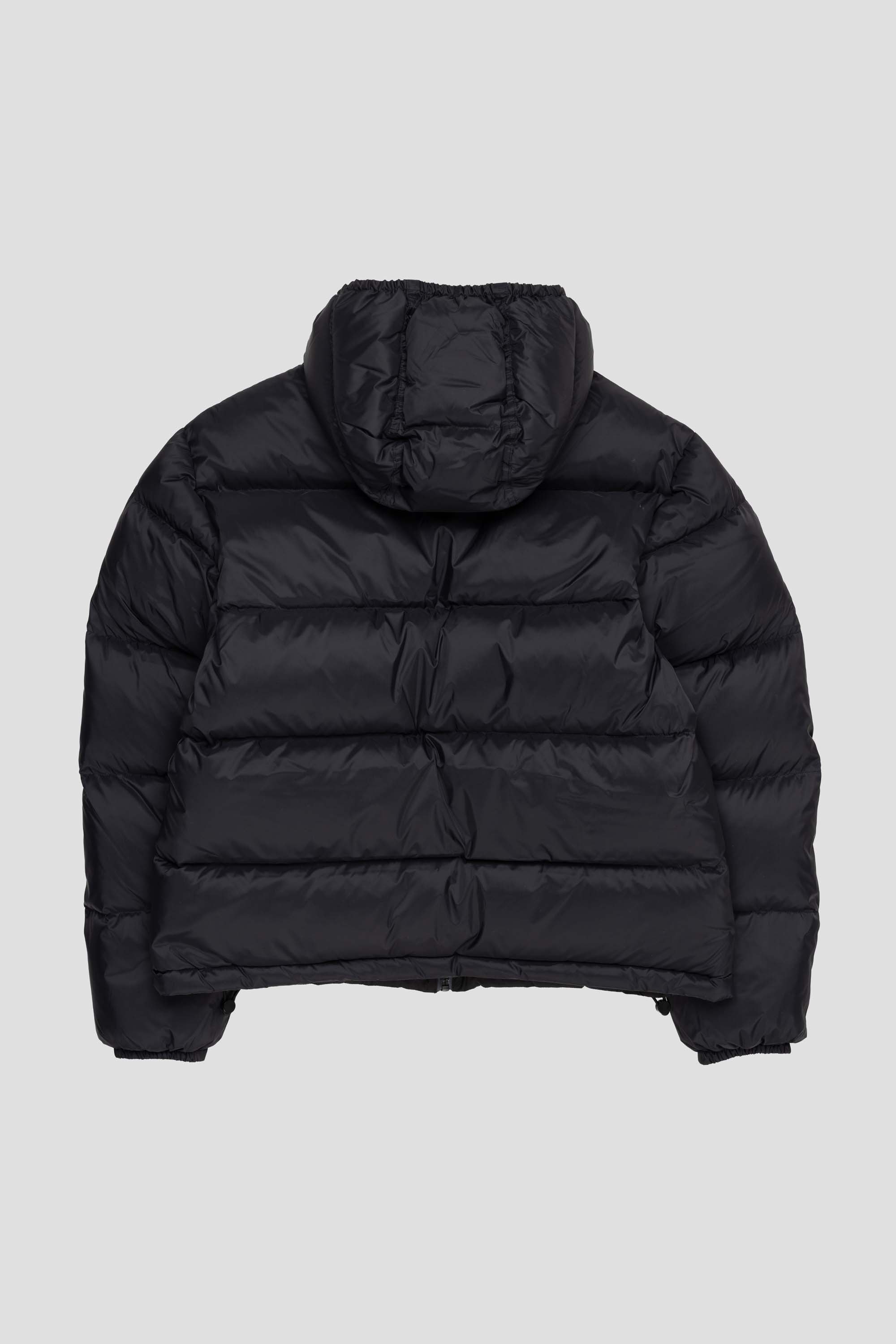 Cropped Puffer Jacket Black