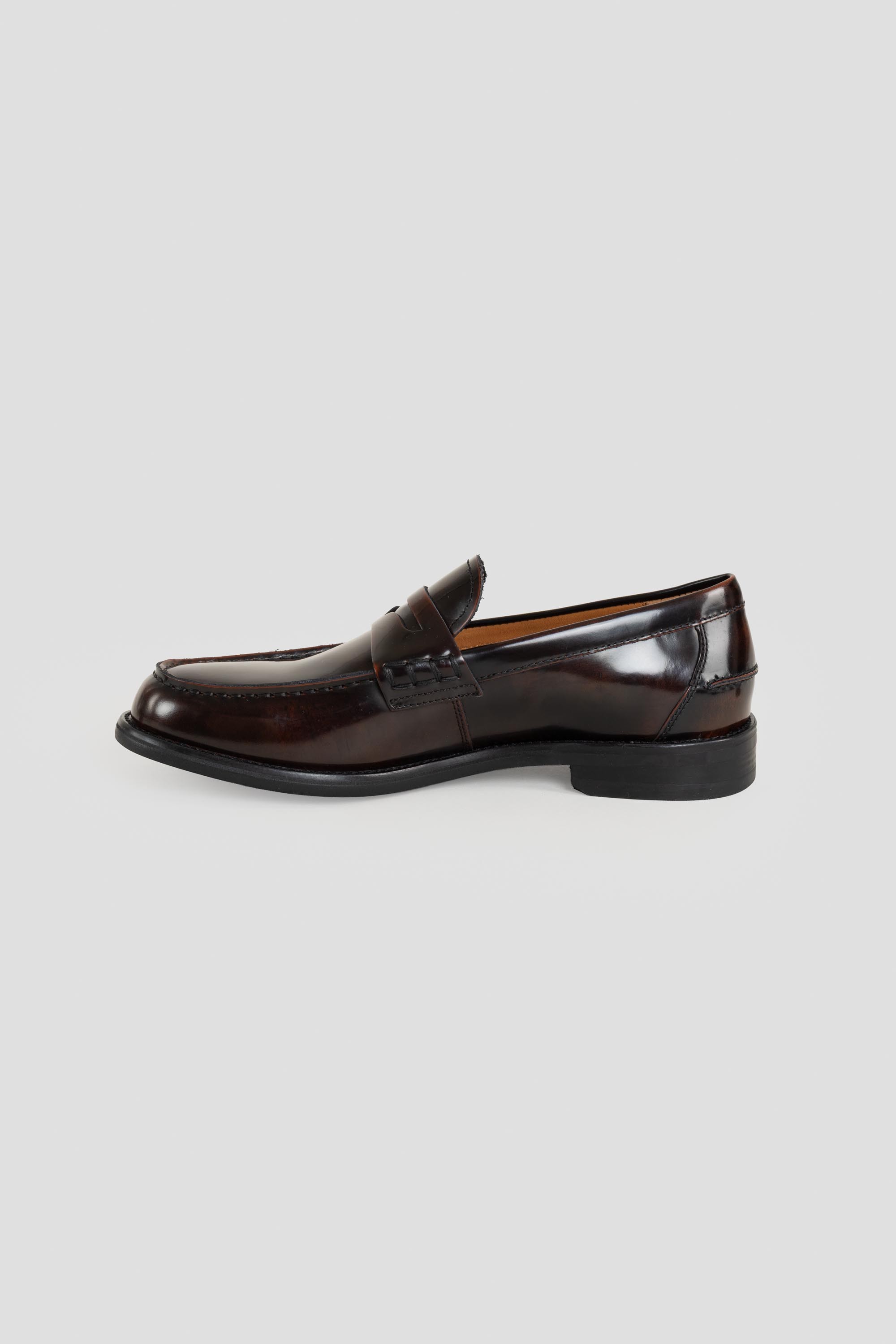 Steven Loafers Dark Brandy