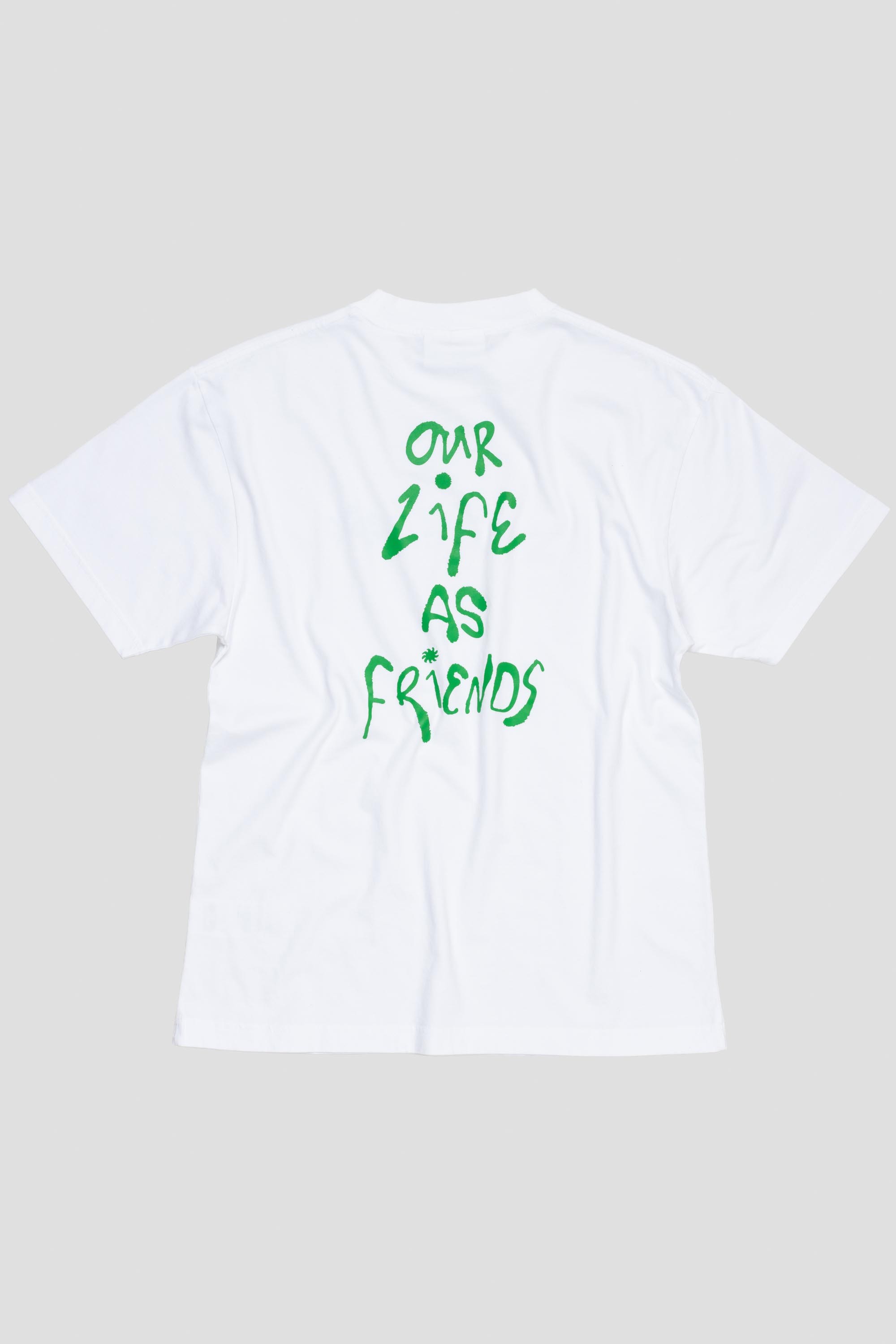 Olaf Tag Tee Optical White