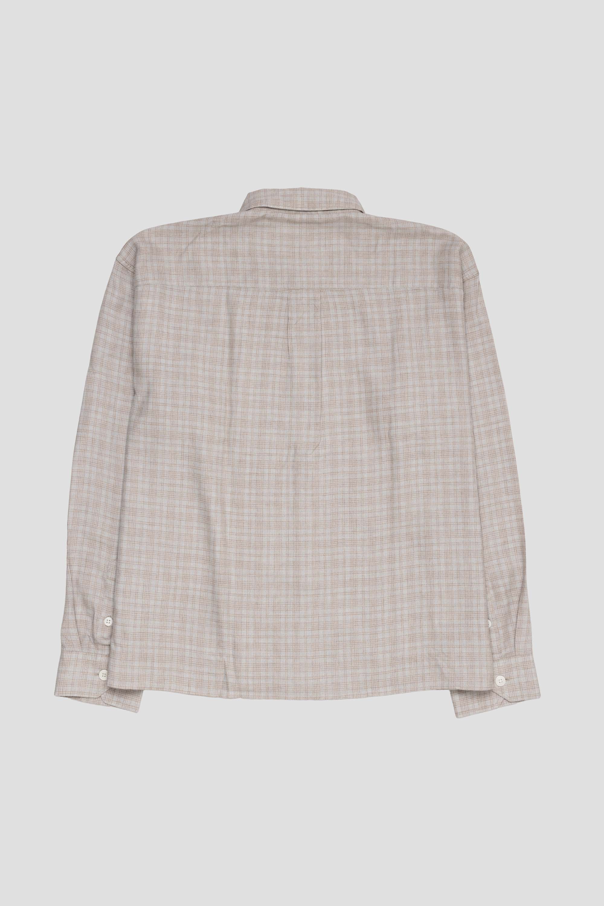 Priority Shirt Sepia Check