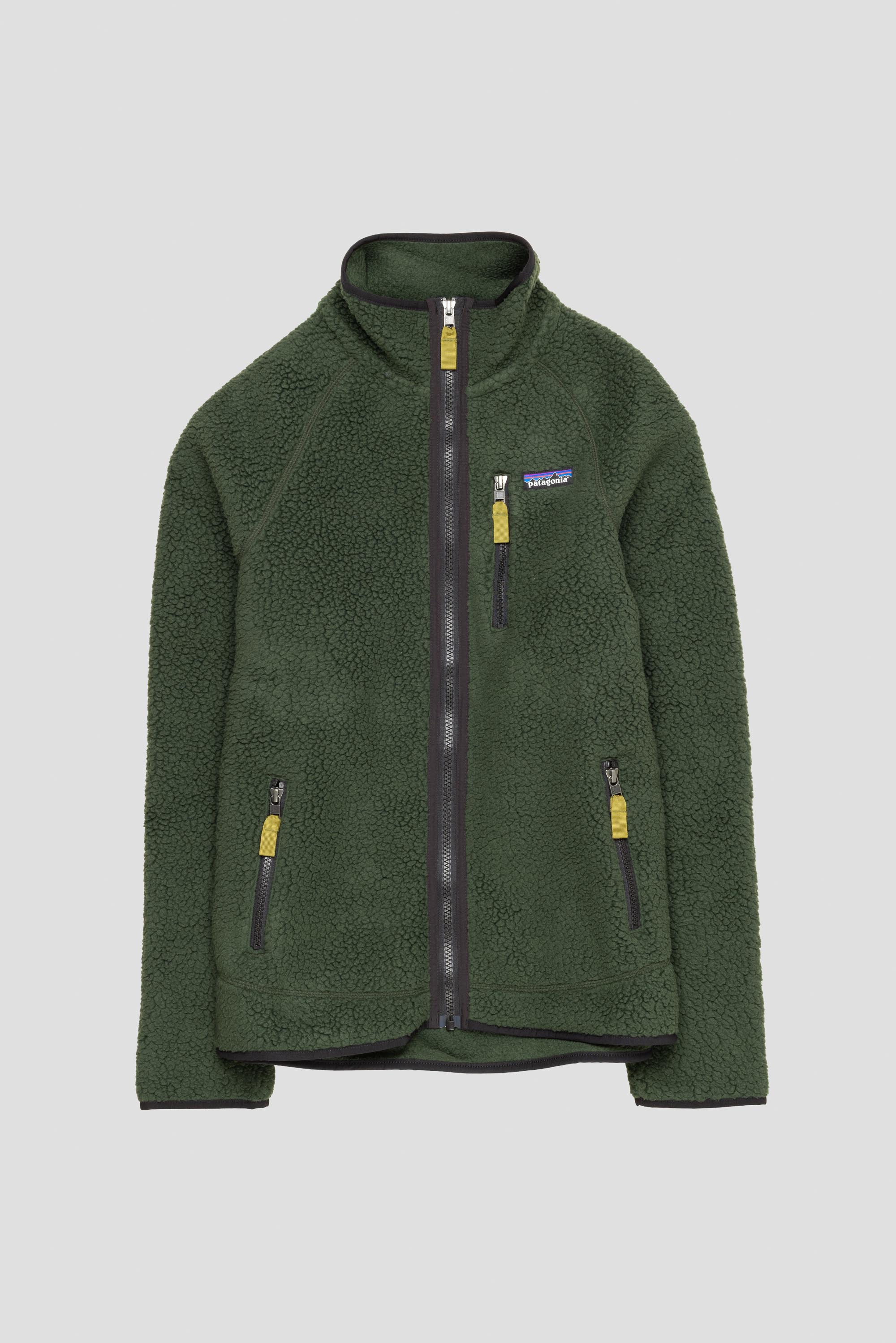 Retro Pile Jacket Old Growth Green
