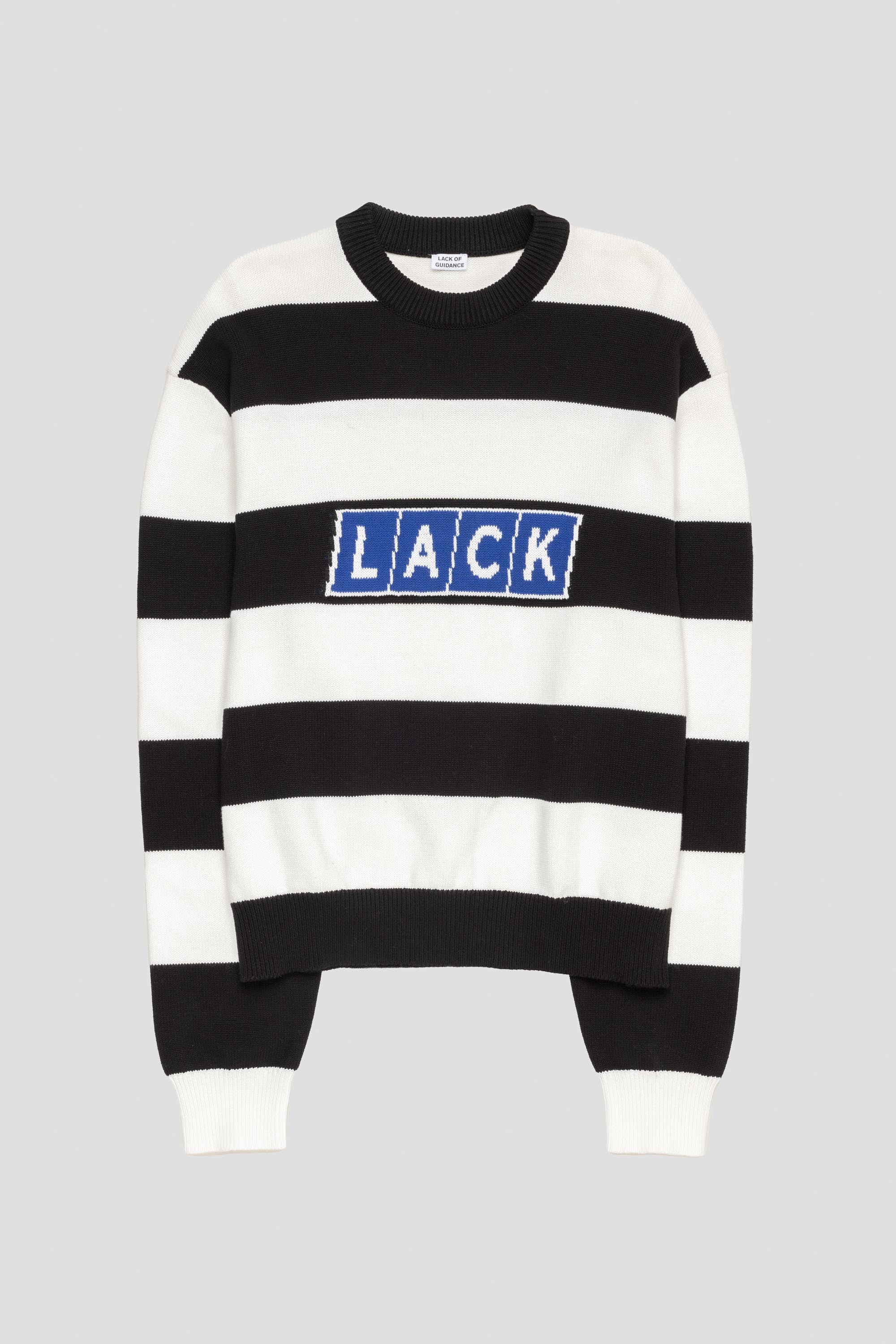 Gabriel Knit Sweater Black/White