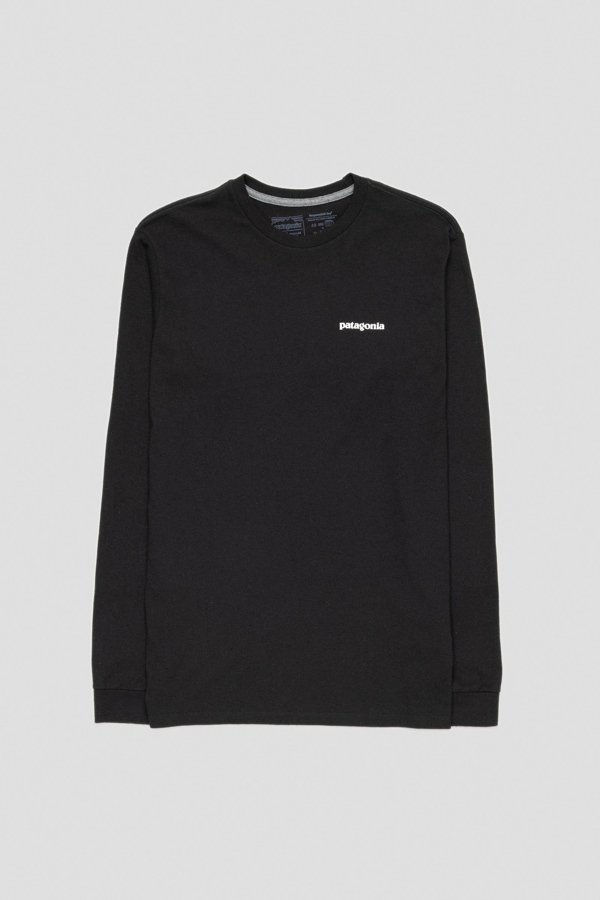 L/S P-6 Responsibili-Tee Black