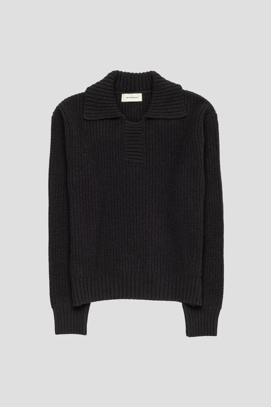 MfpenCollar Sweater Black