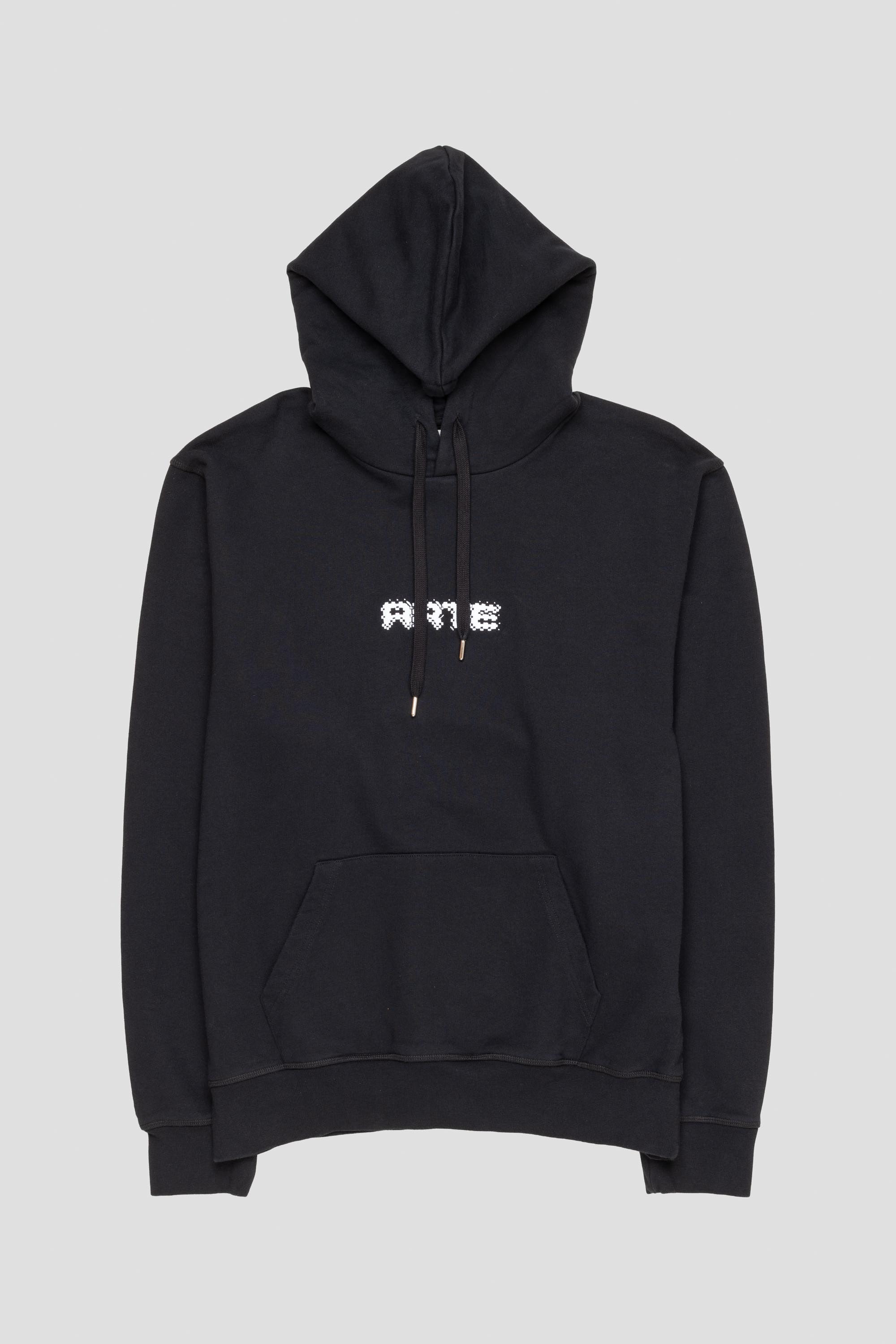 Pixel Hoodie Black