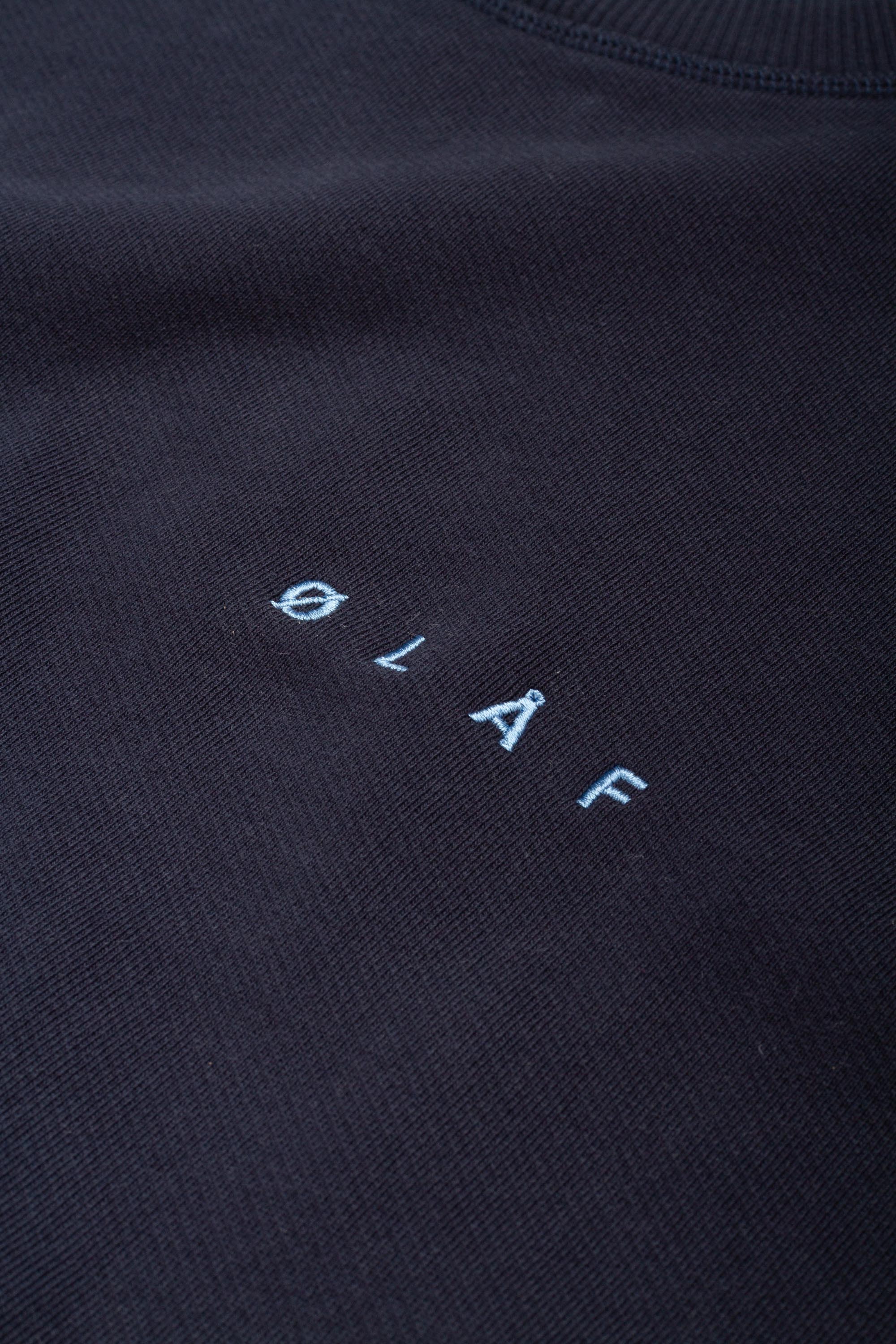 Lined Face Crewneck Navy