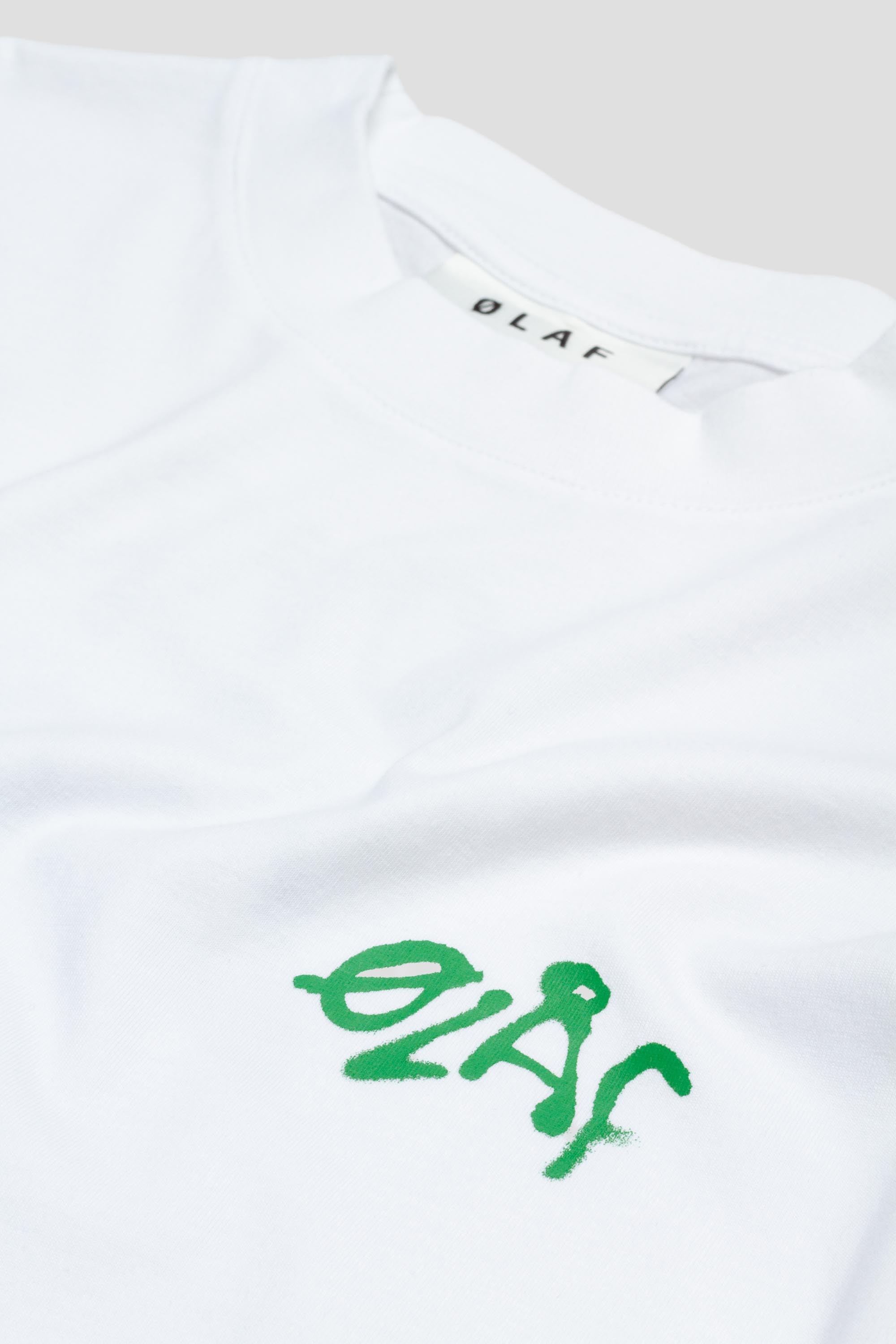 Olaf Tag Tee Optical White