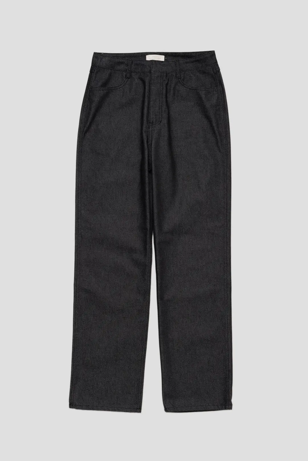Mens Colored Straight Fit Denim Black | Shelter