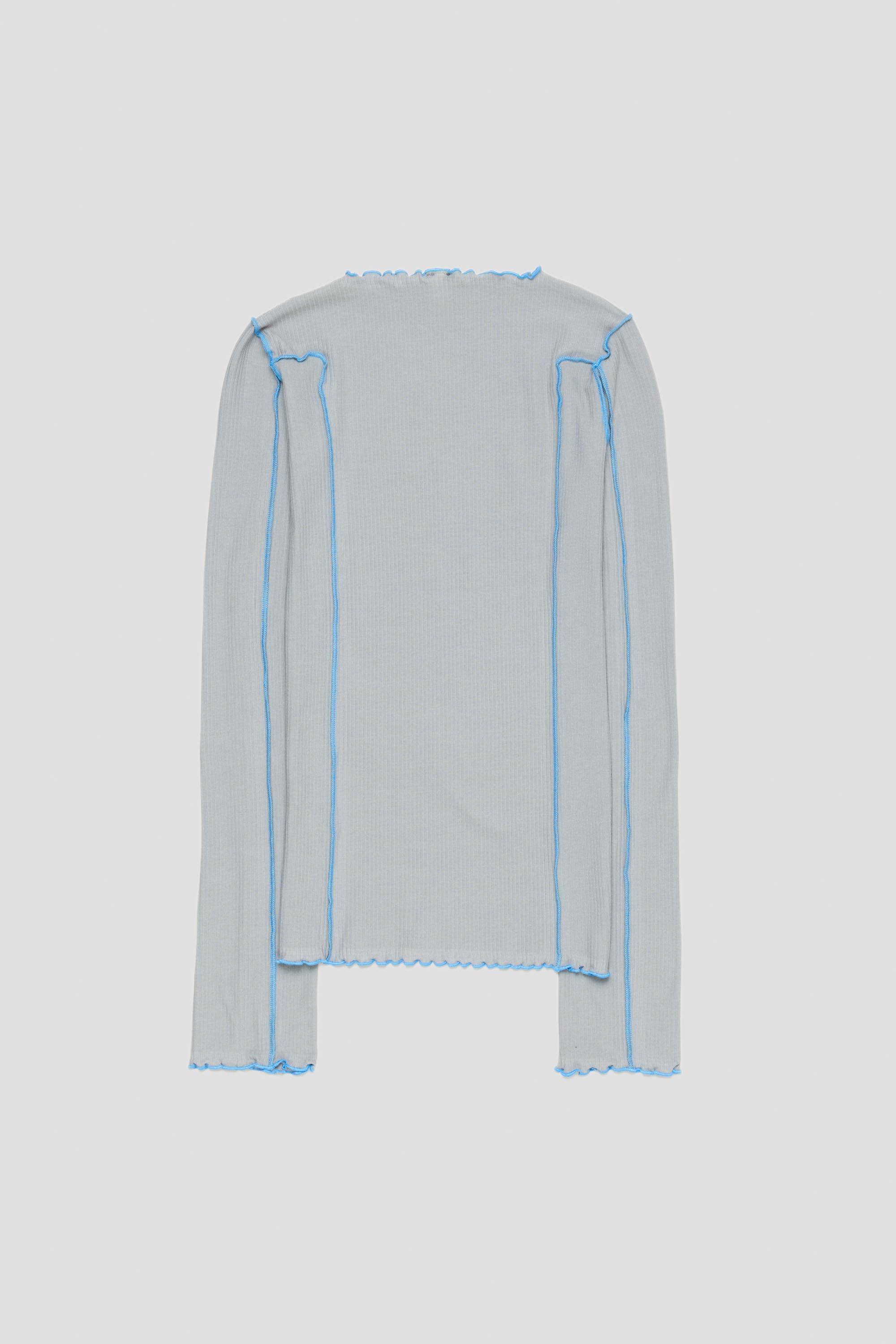 Omato Long Sleeve Bow Blue