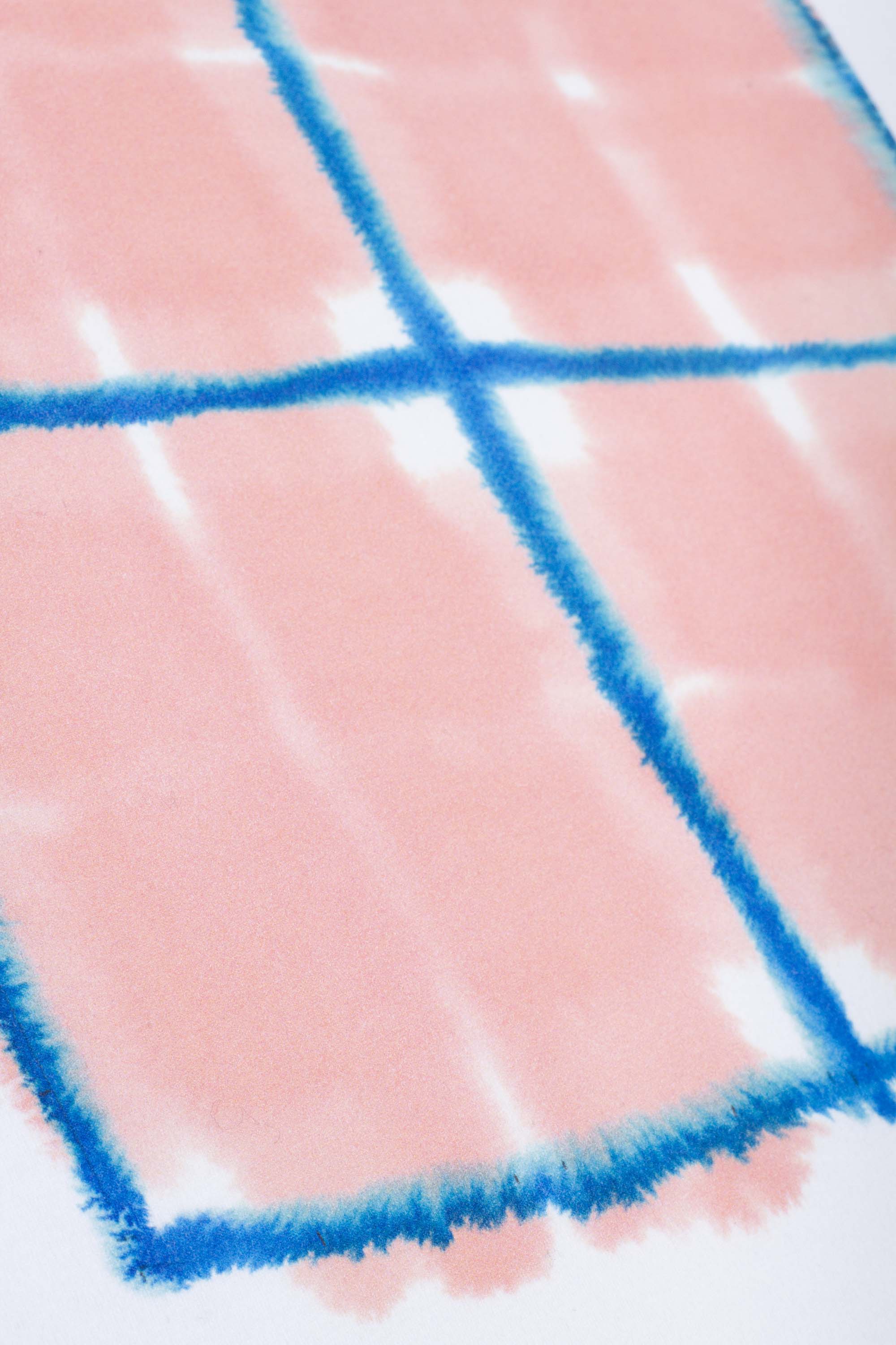 Pattern Longsleeve Pink/Blue