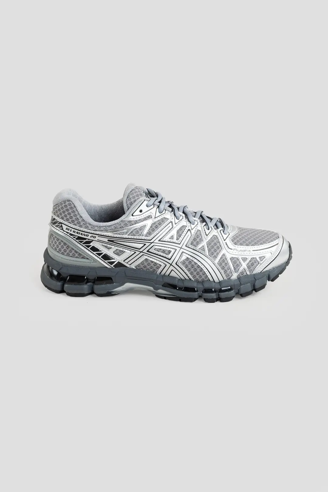 AsicsGel-Kayano 20 Gravel/Pure Silver