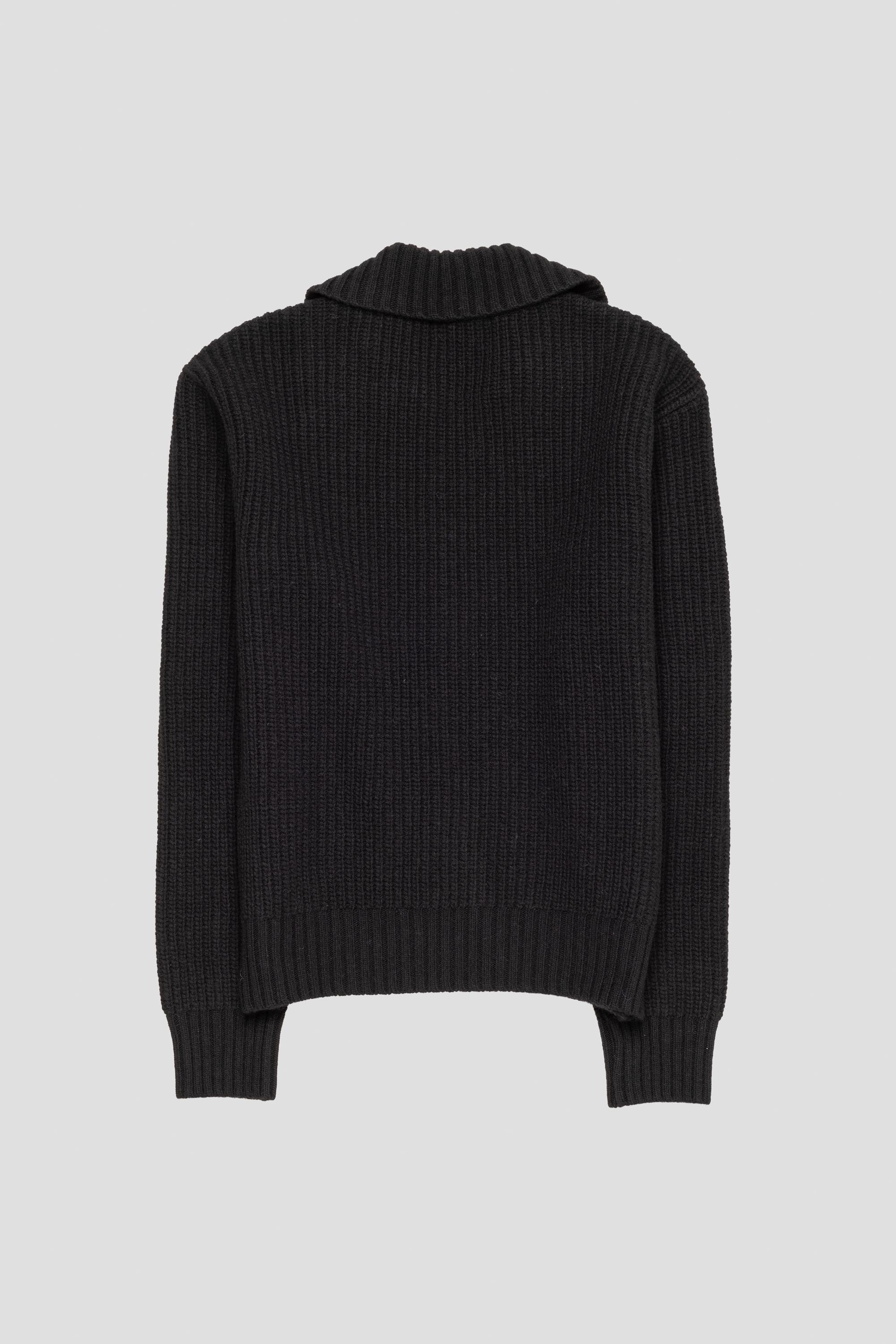 Collar Sweater Black
