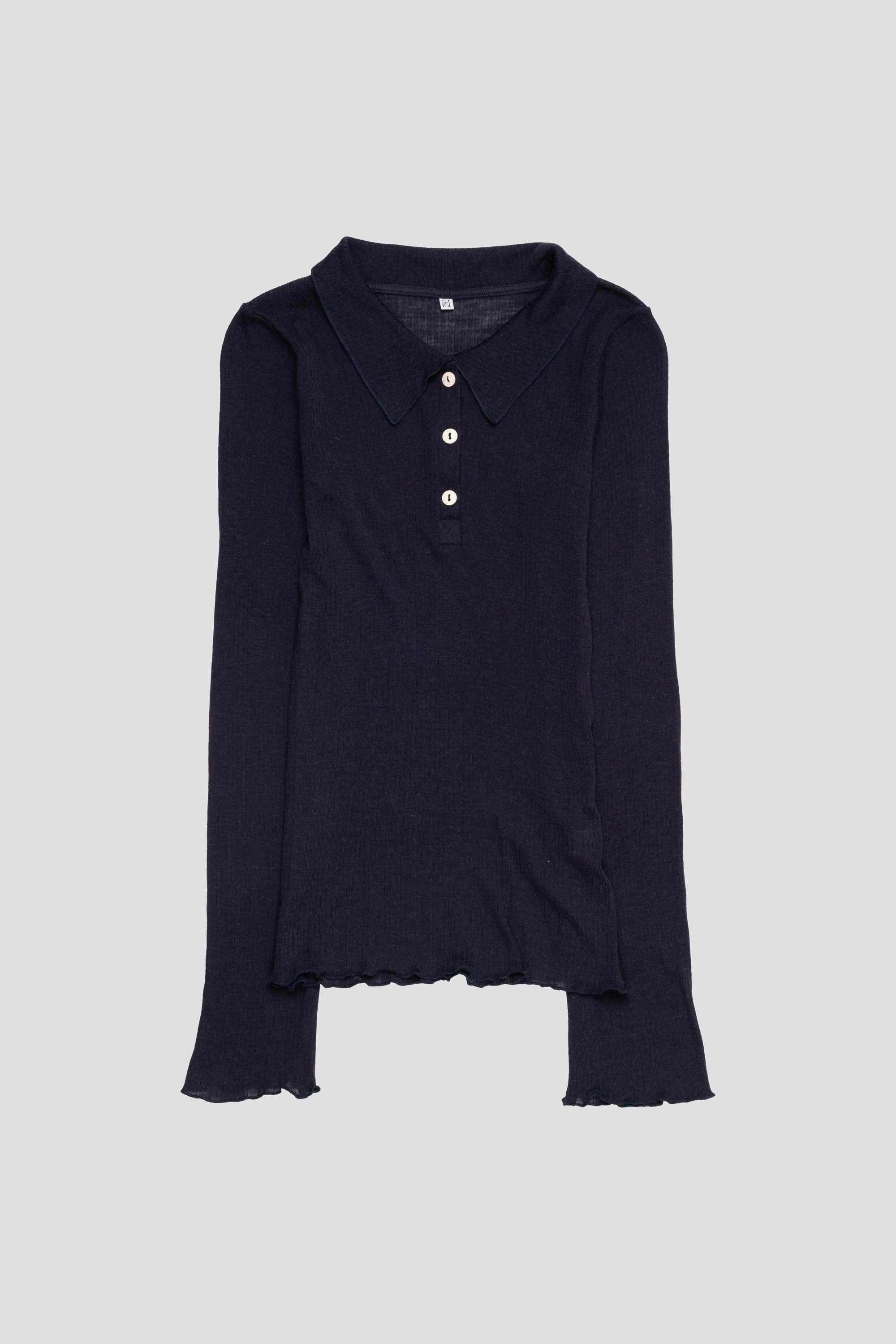 Dual Long Sleeve Tee Murano Navy