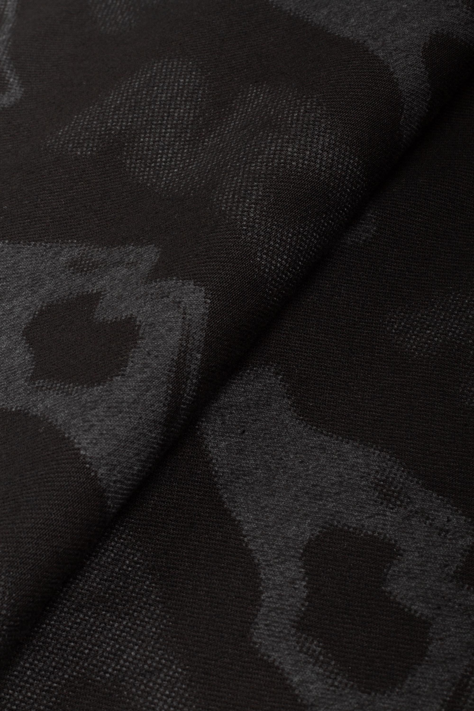 Heart Printed Pants Black