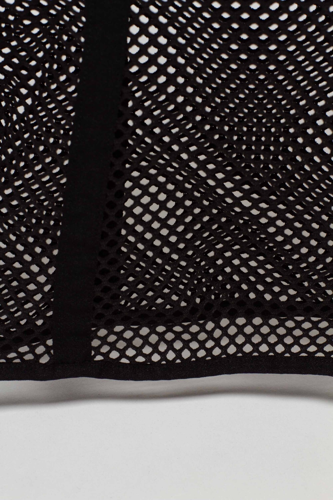 Fishnet Tank Top Black