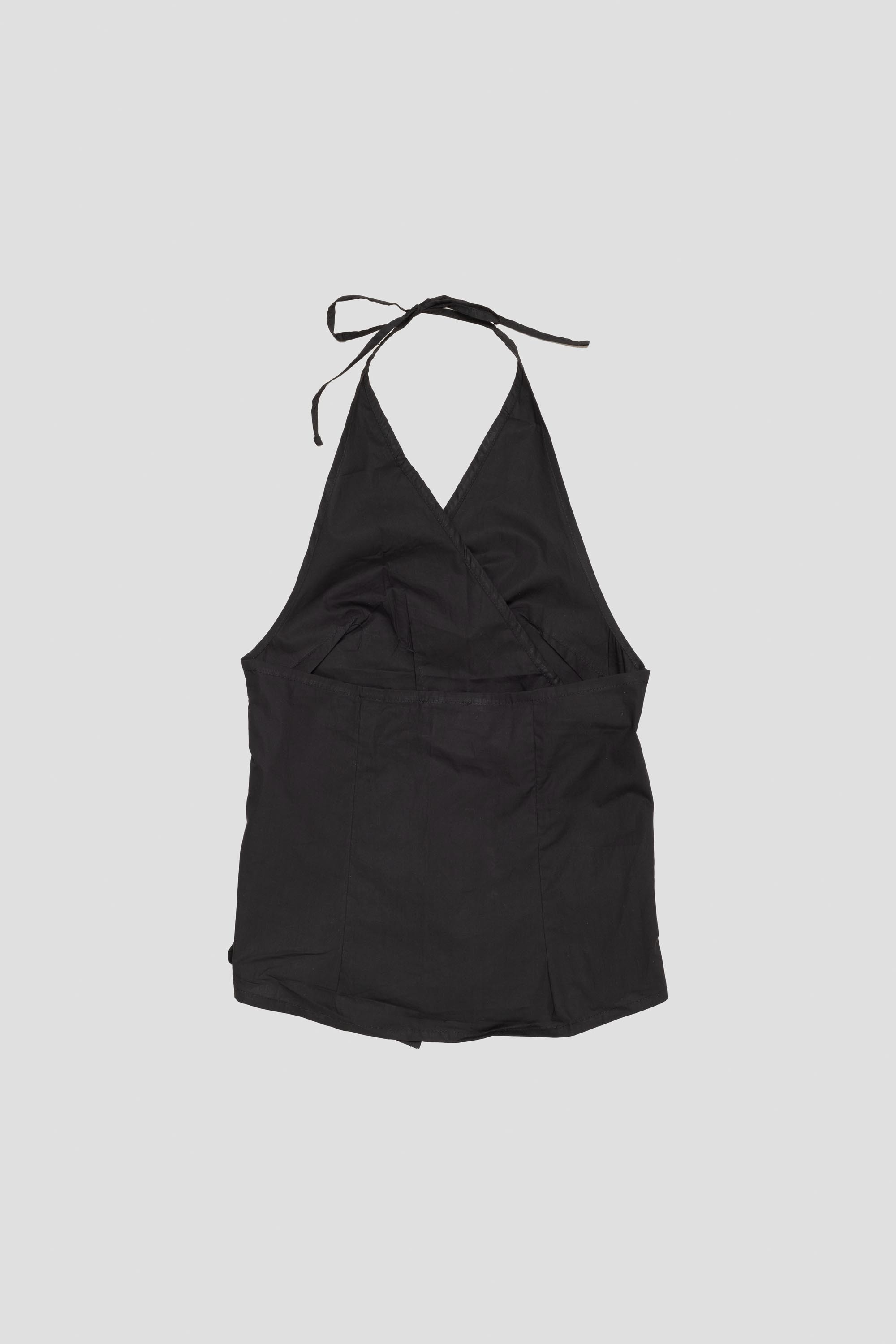 Drawcord Halter Black