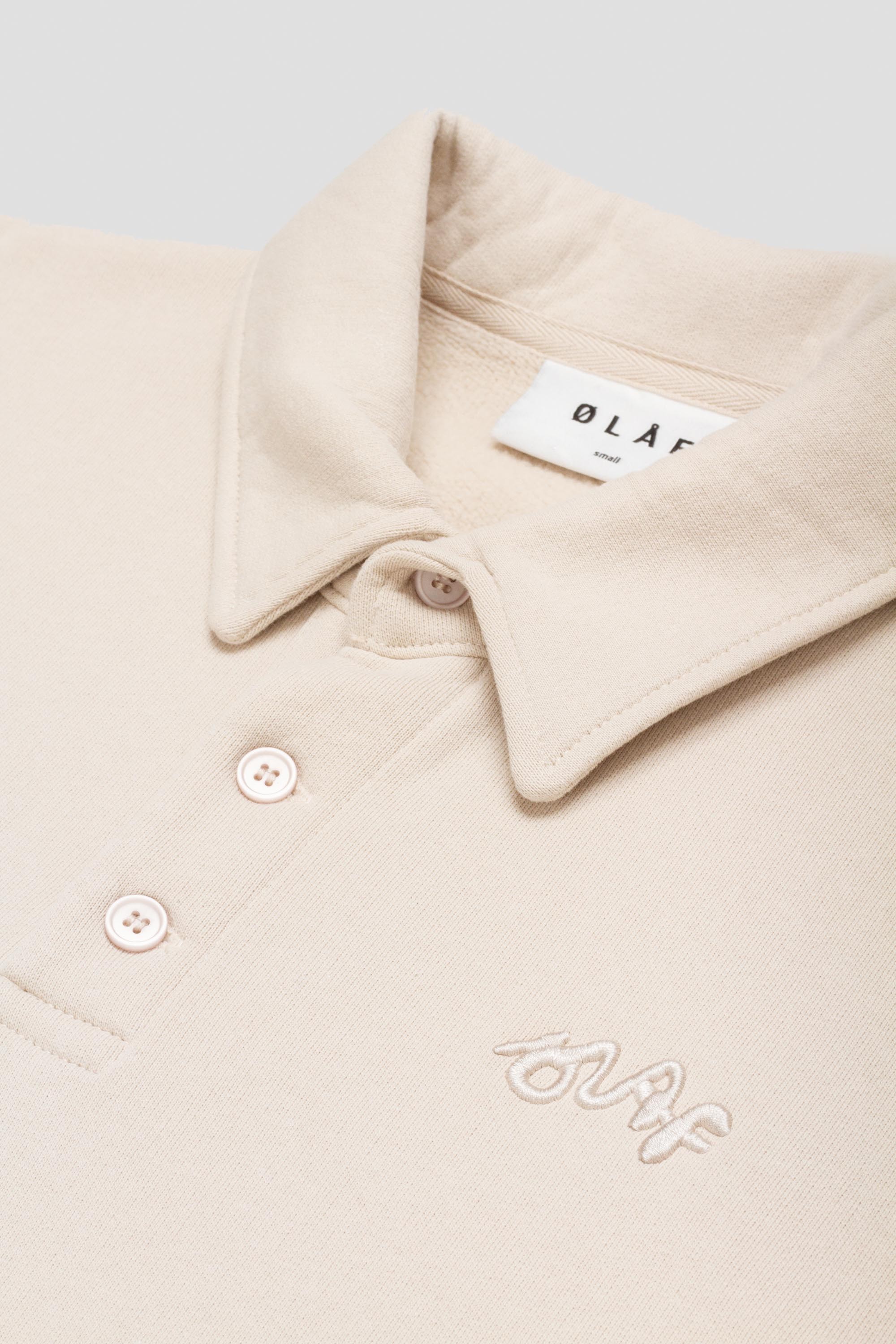 Signature Polo Sweat Cement