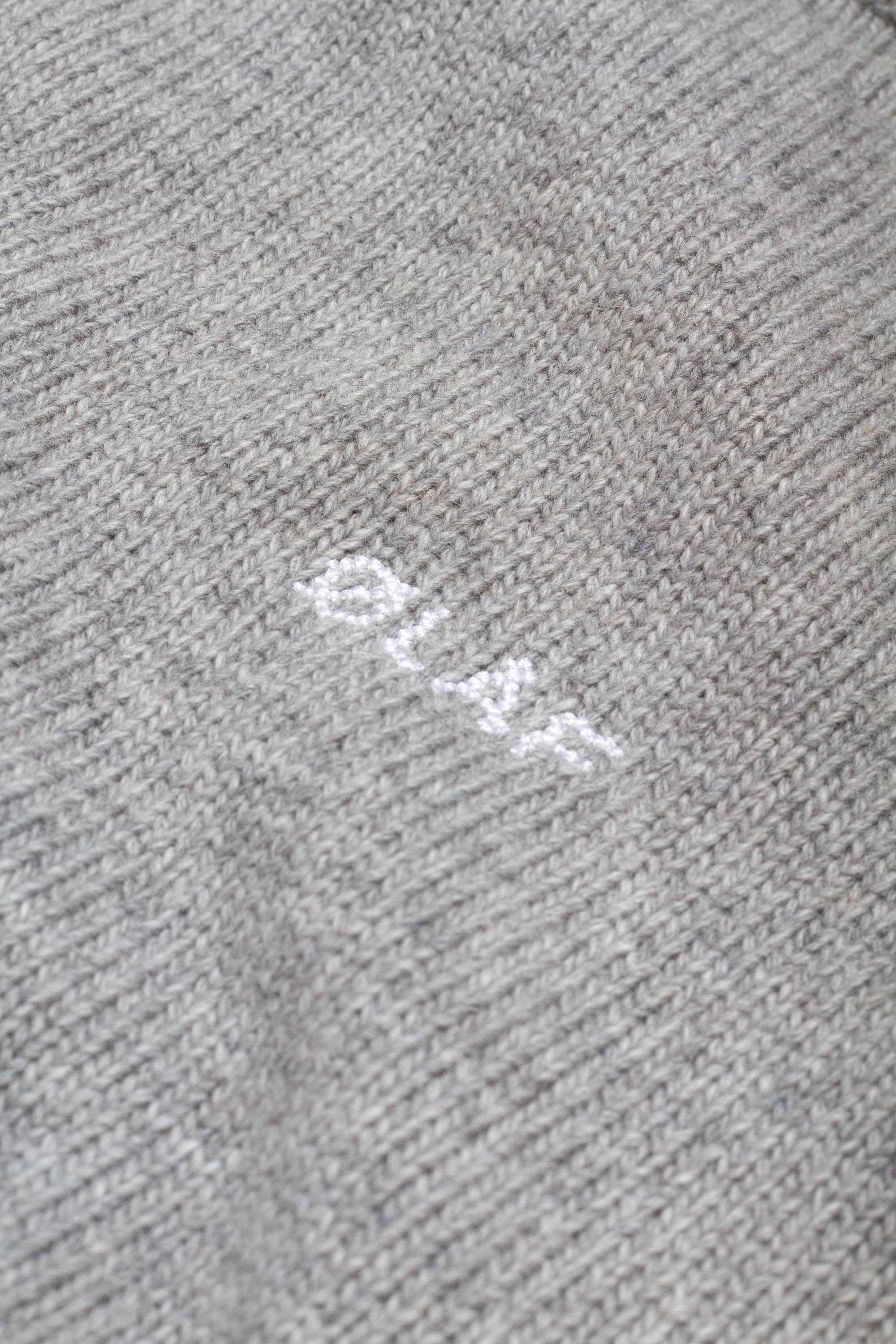 Essential Knitted Crewneck Heather Grey