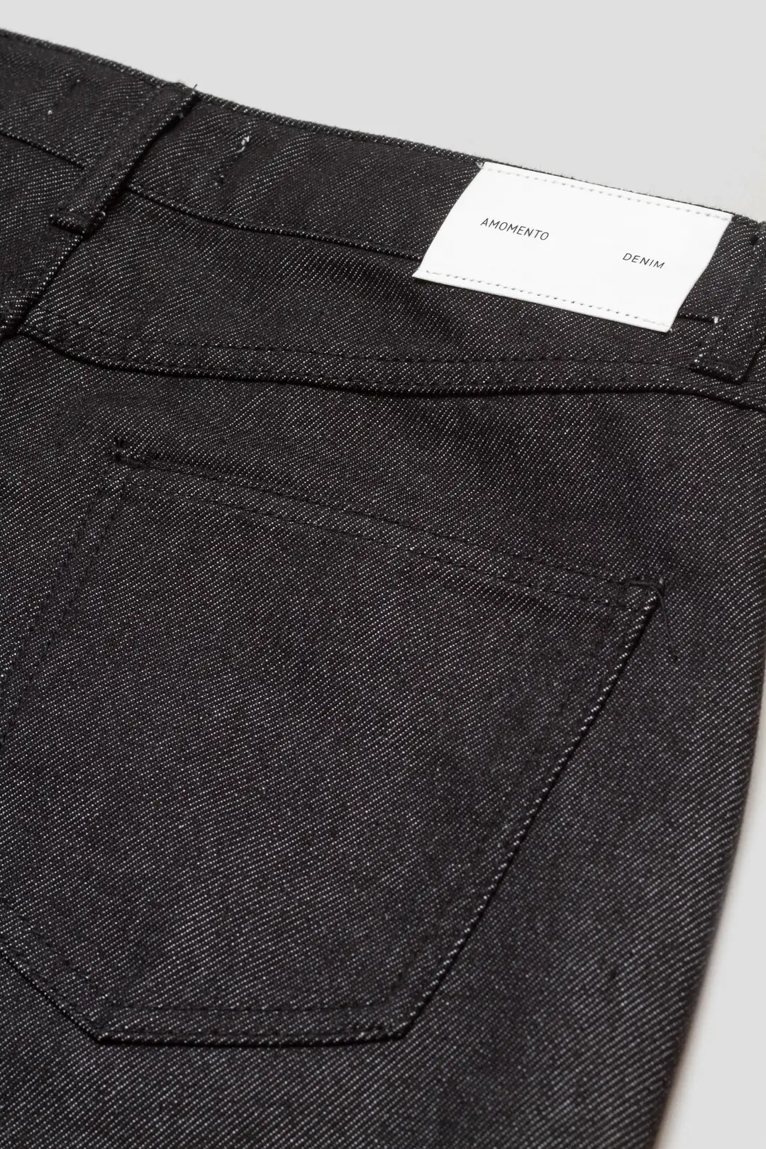 Colored Straight Fit Denim Black | Shelter