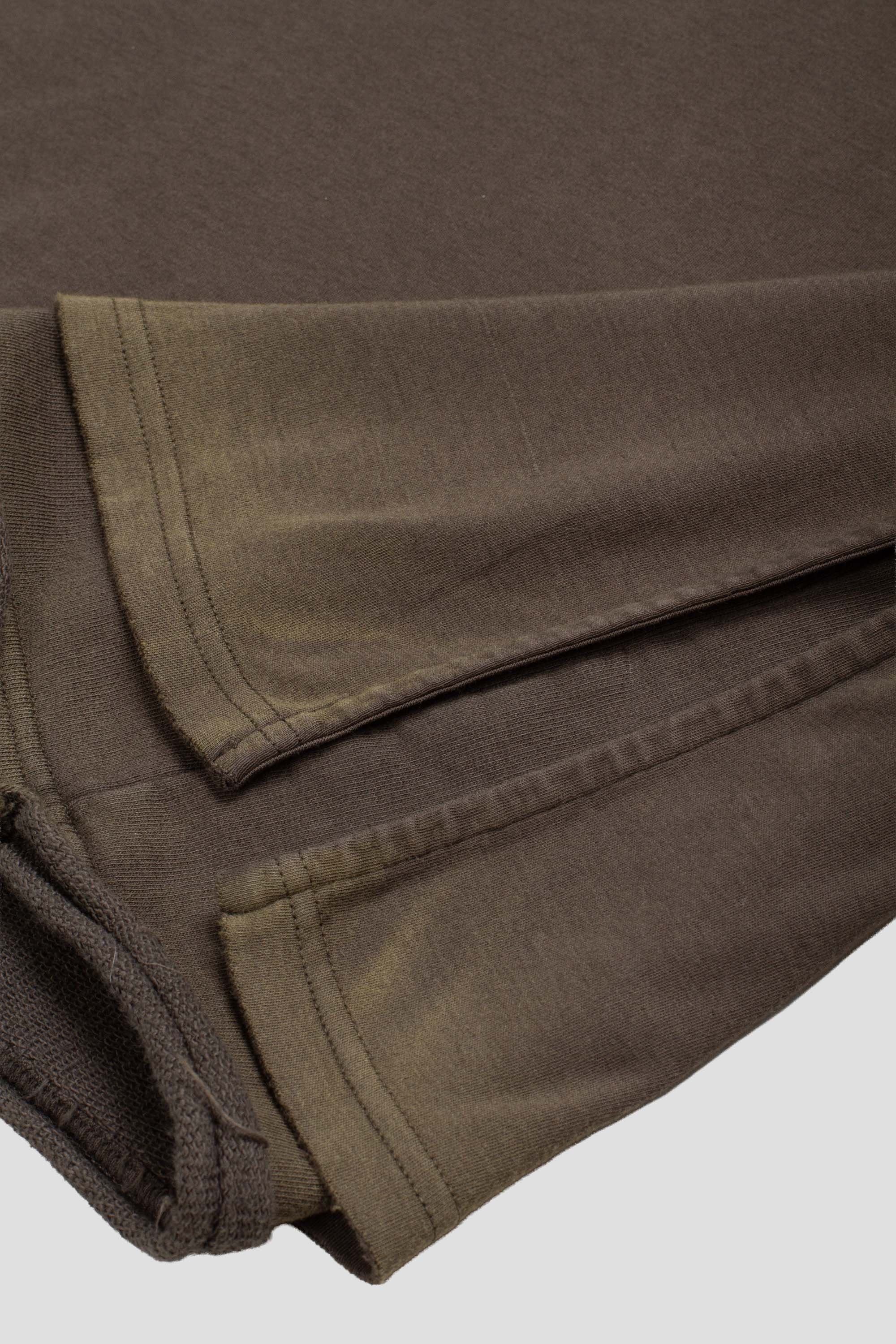 Washed Layered Hoodie Faded Black