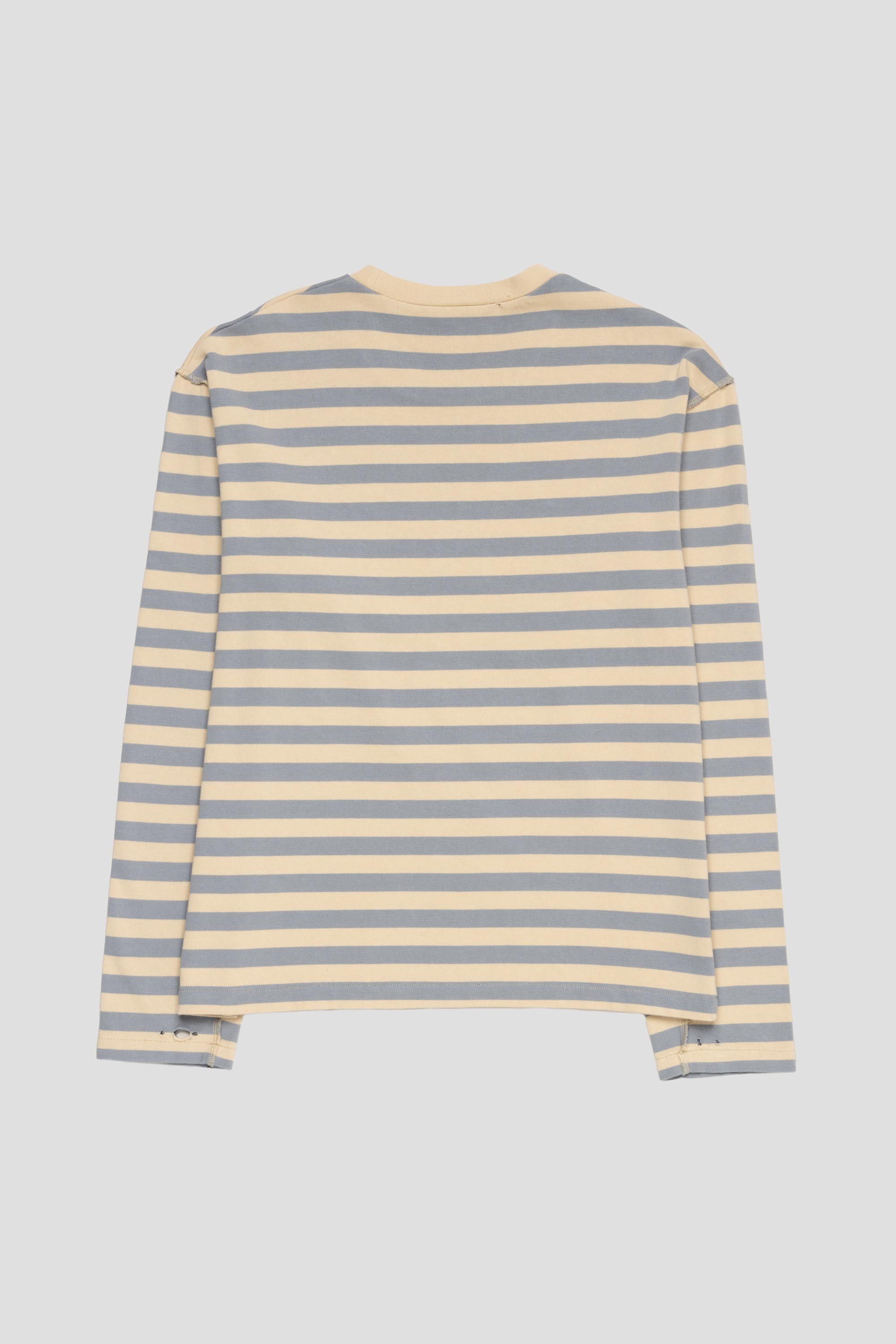 Wide Stripe Sweater Greige