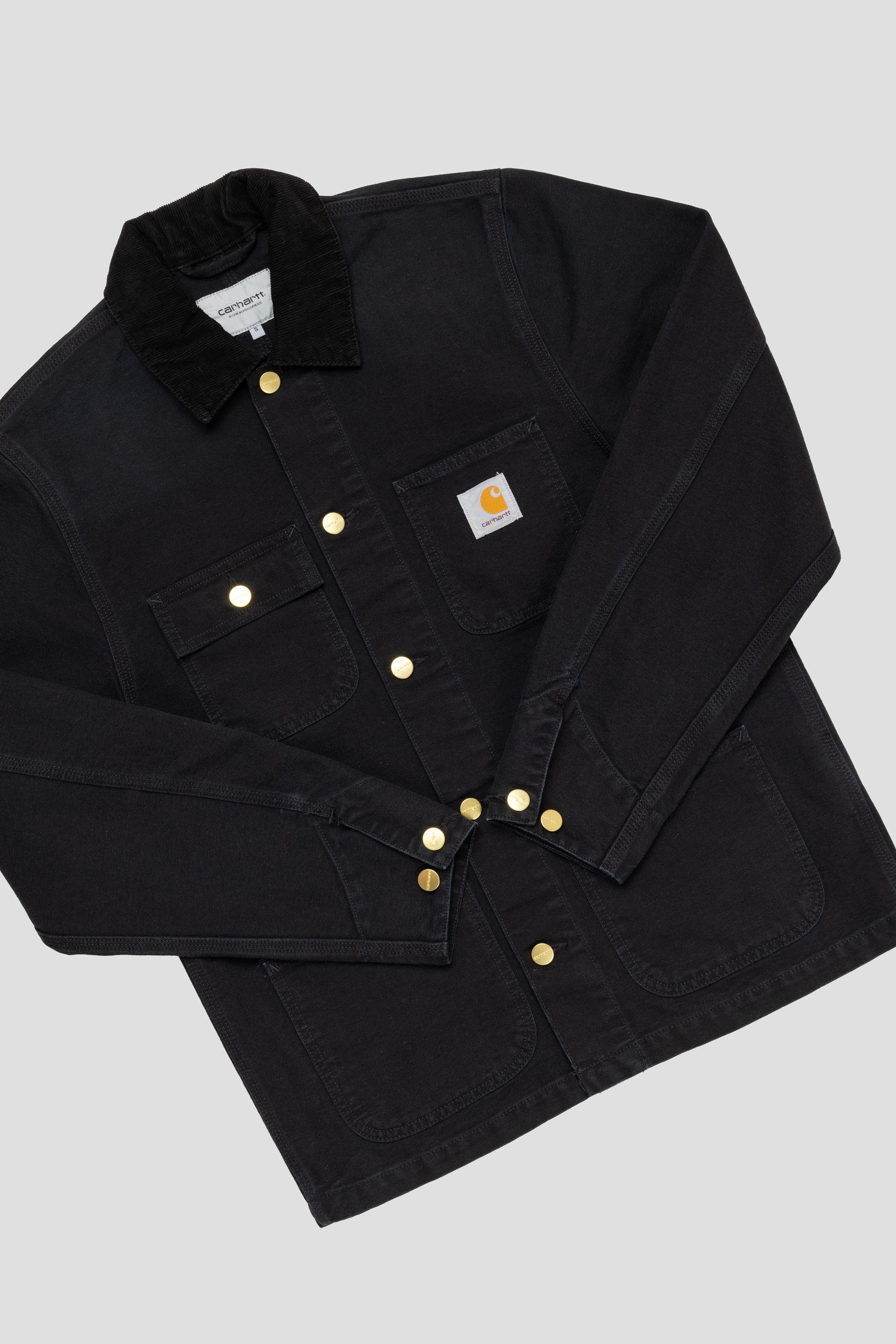 Michigan Coat Black Stone Canvas