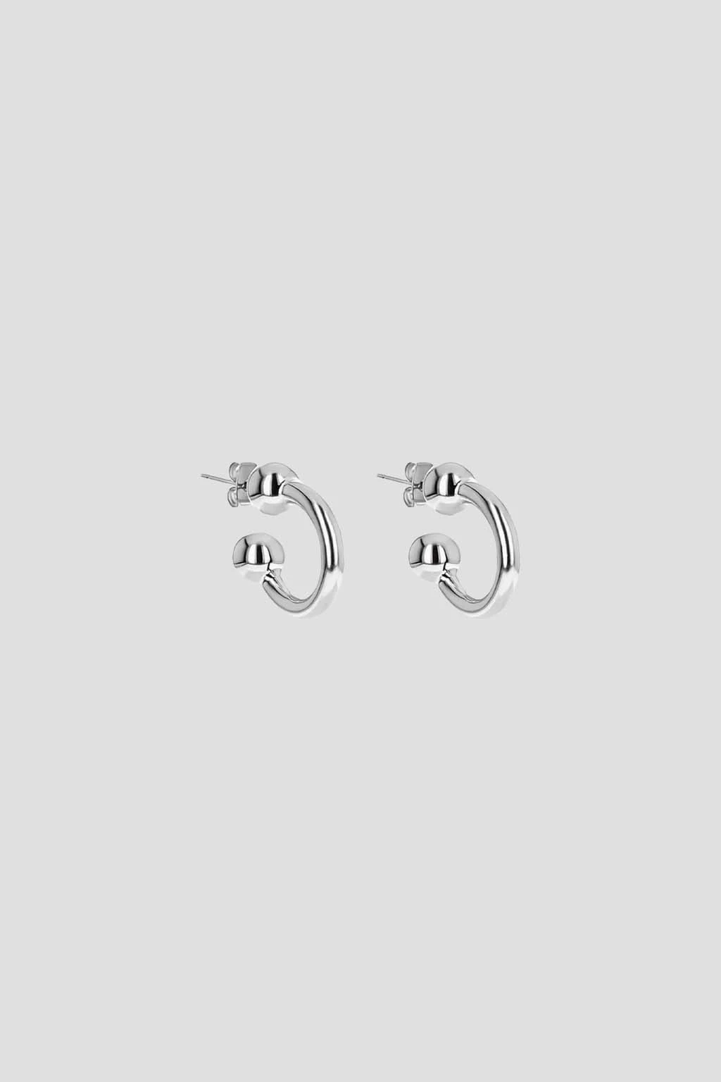 Devon Small Earrings Palladium