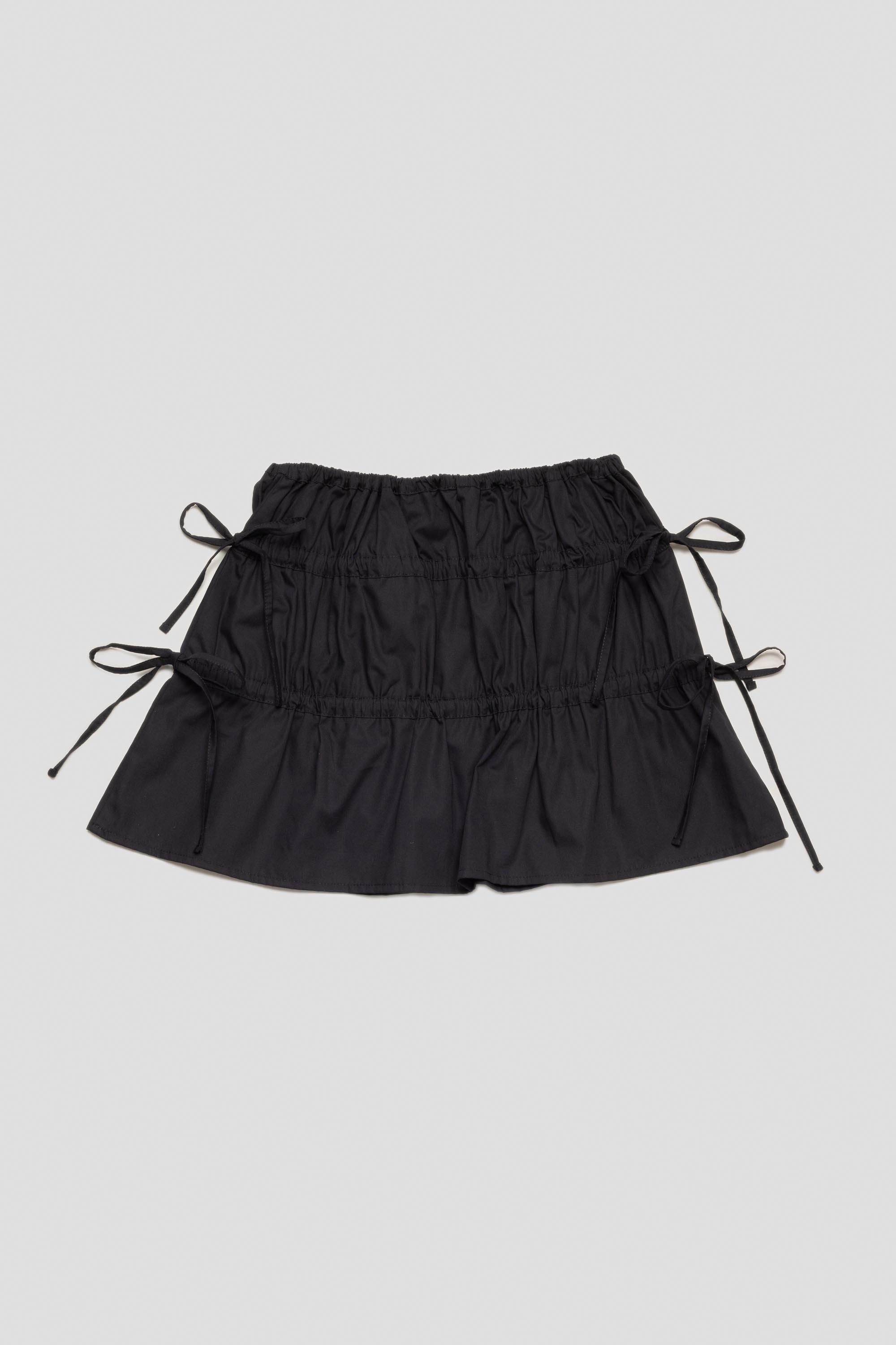 Ruched Skirt Black