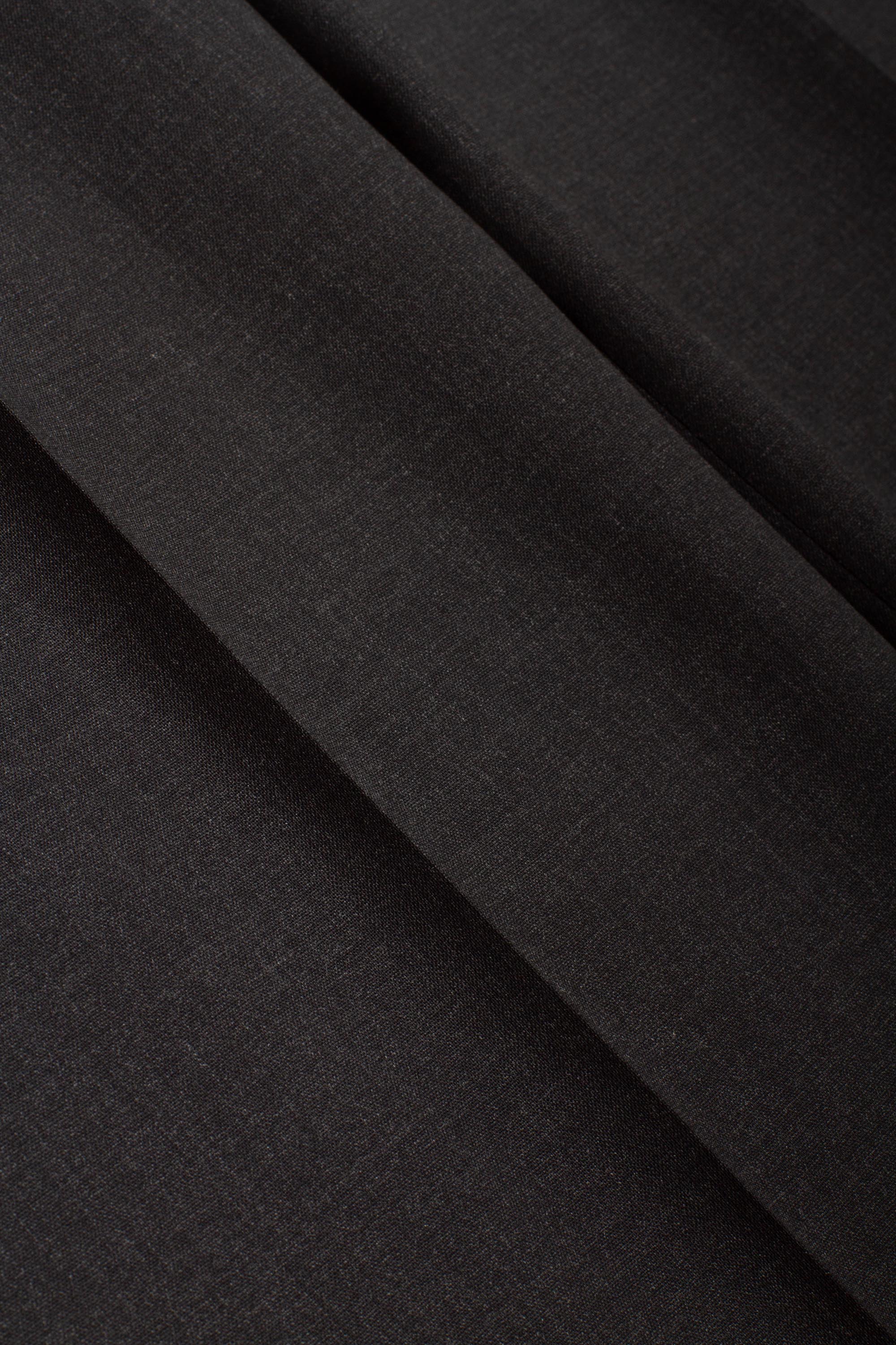 Classic Trousers Dark Grey Wool