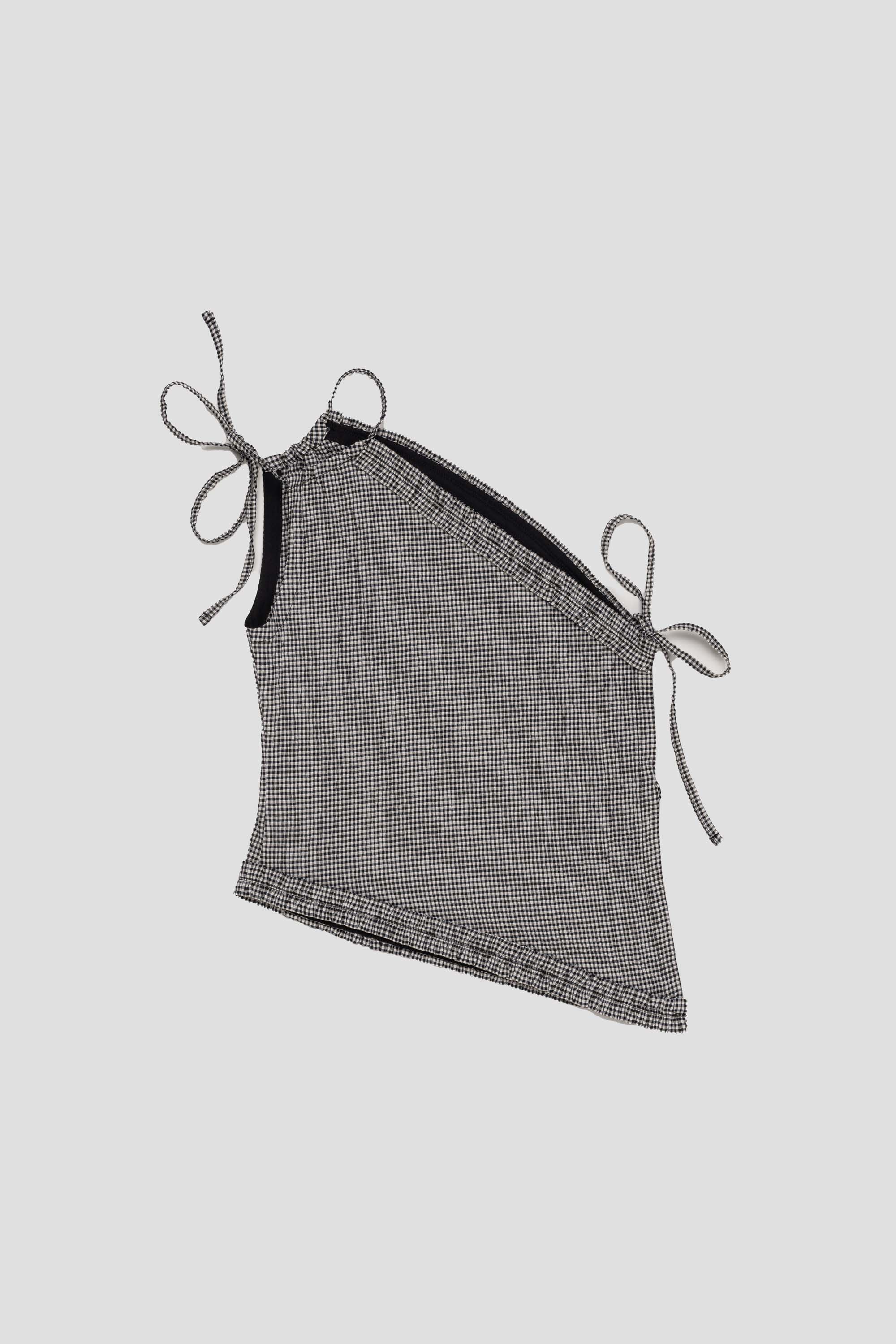 Seersucker Shoulder Top