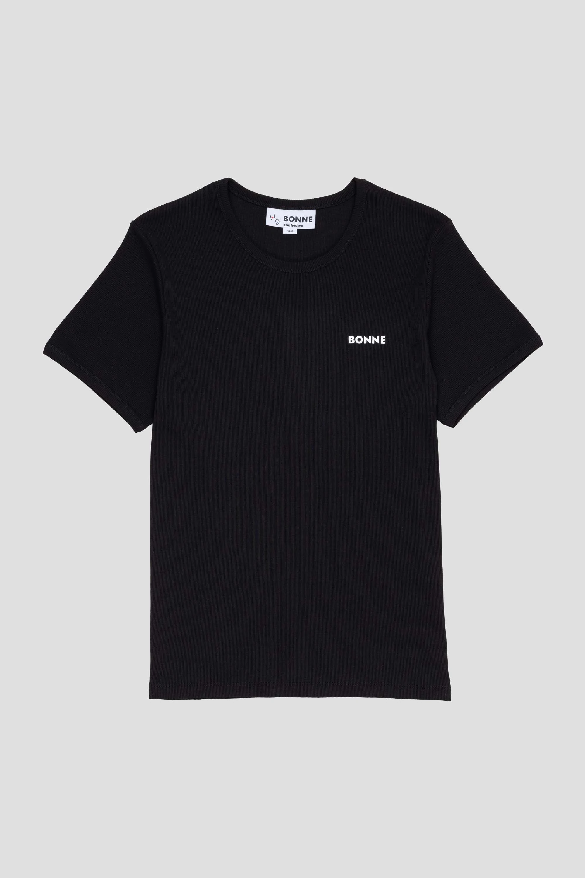 Ringer T-Shirt Black