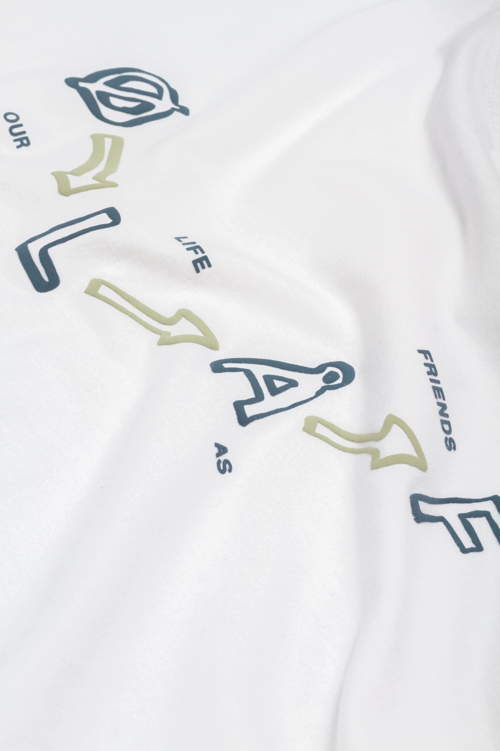 Arrows Tee Optical White