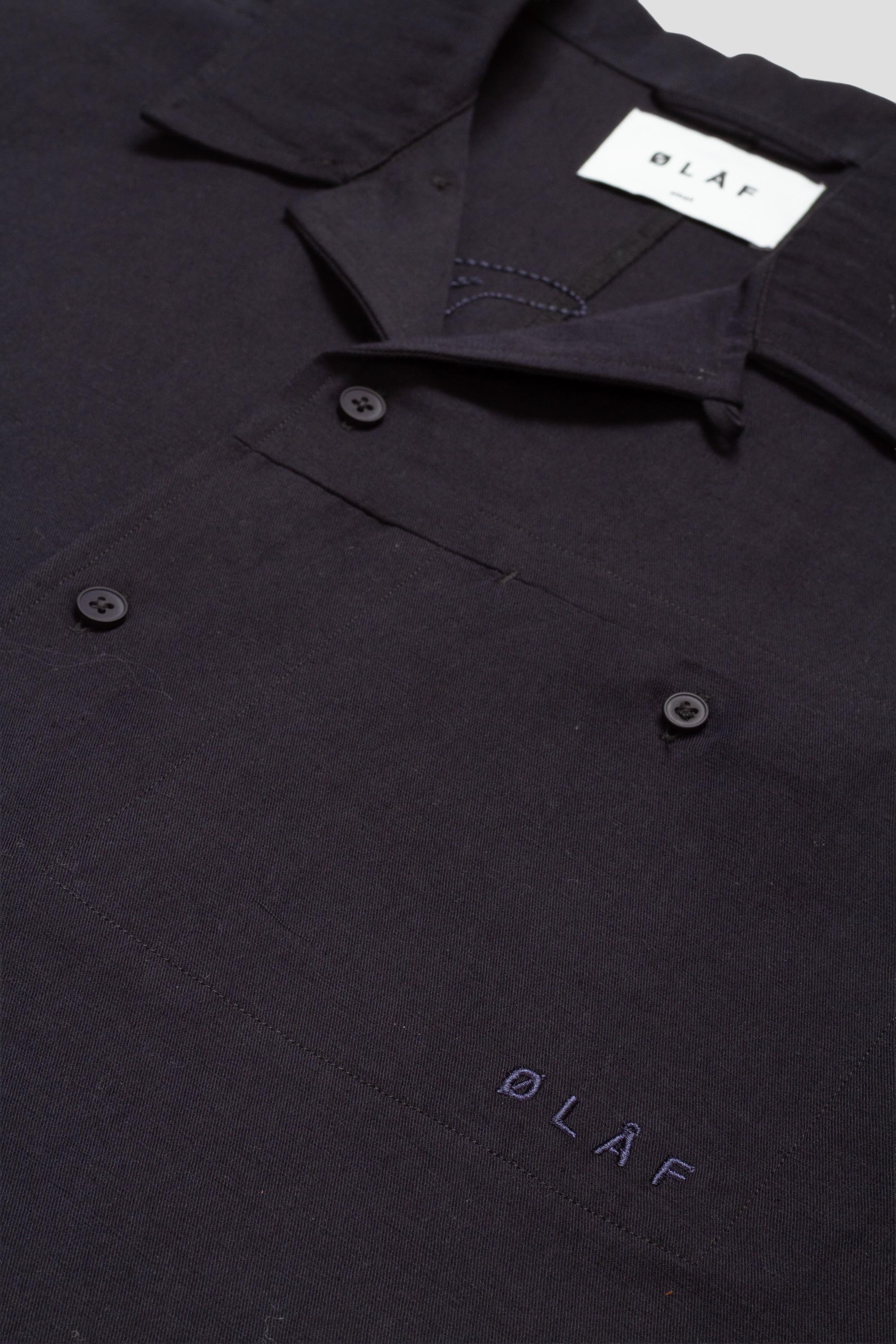 Sun Linen Shirt Navy