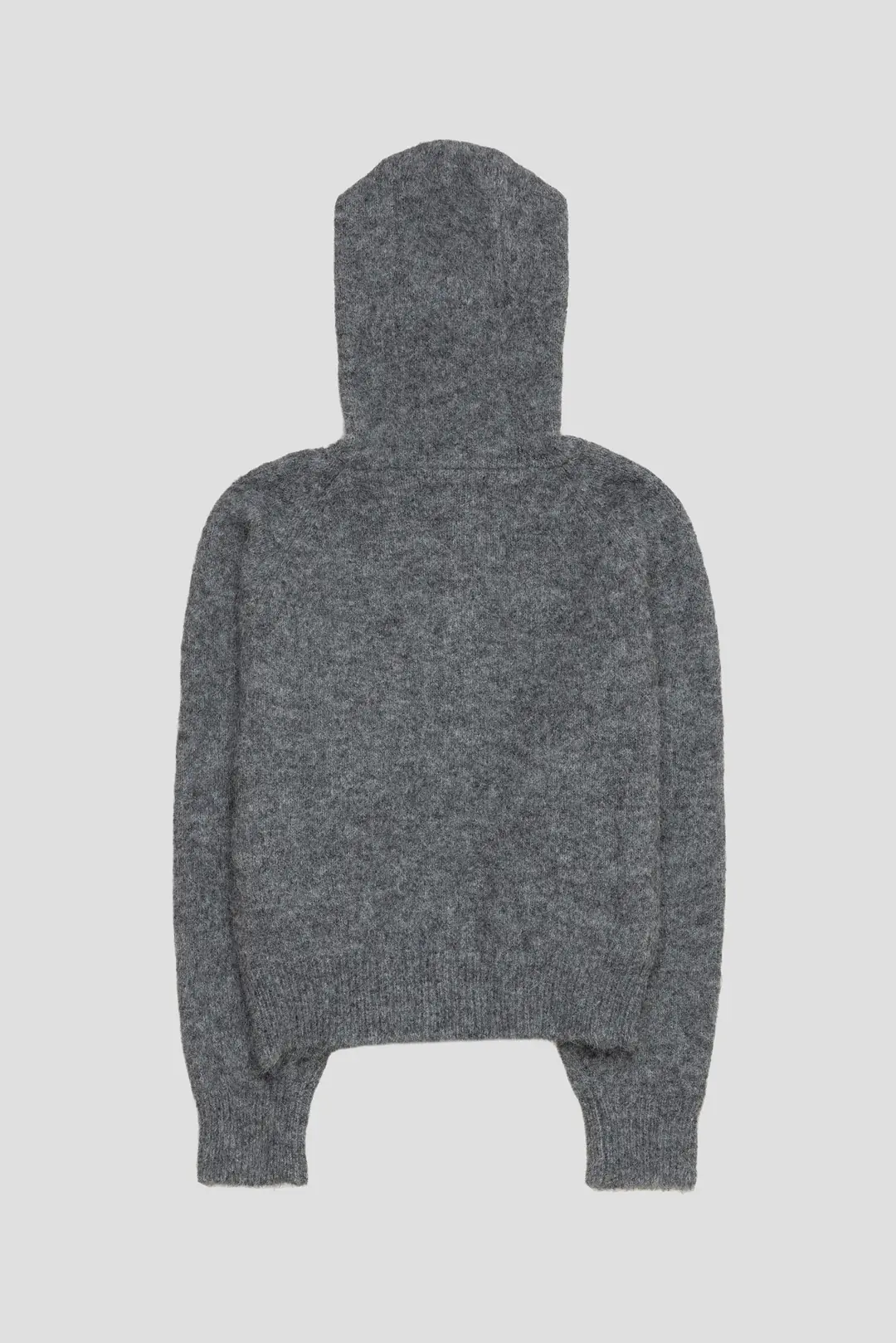 Simple ProjectMohair Button Hoodie Stone