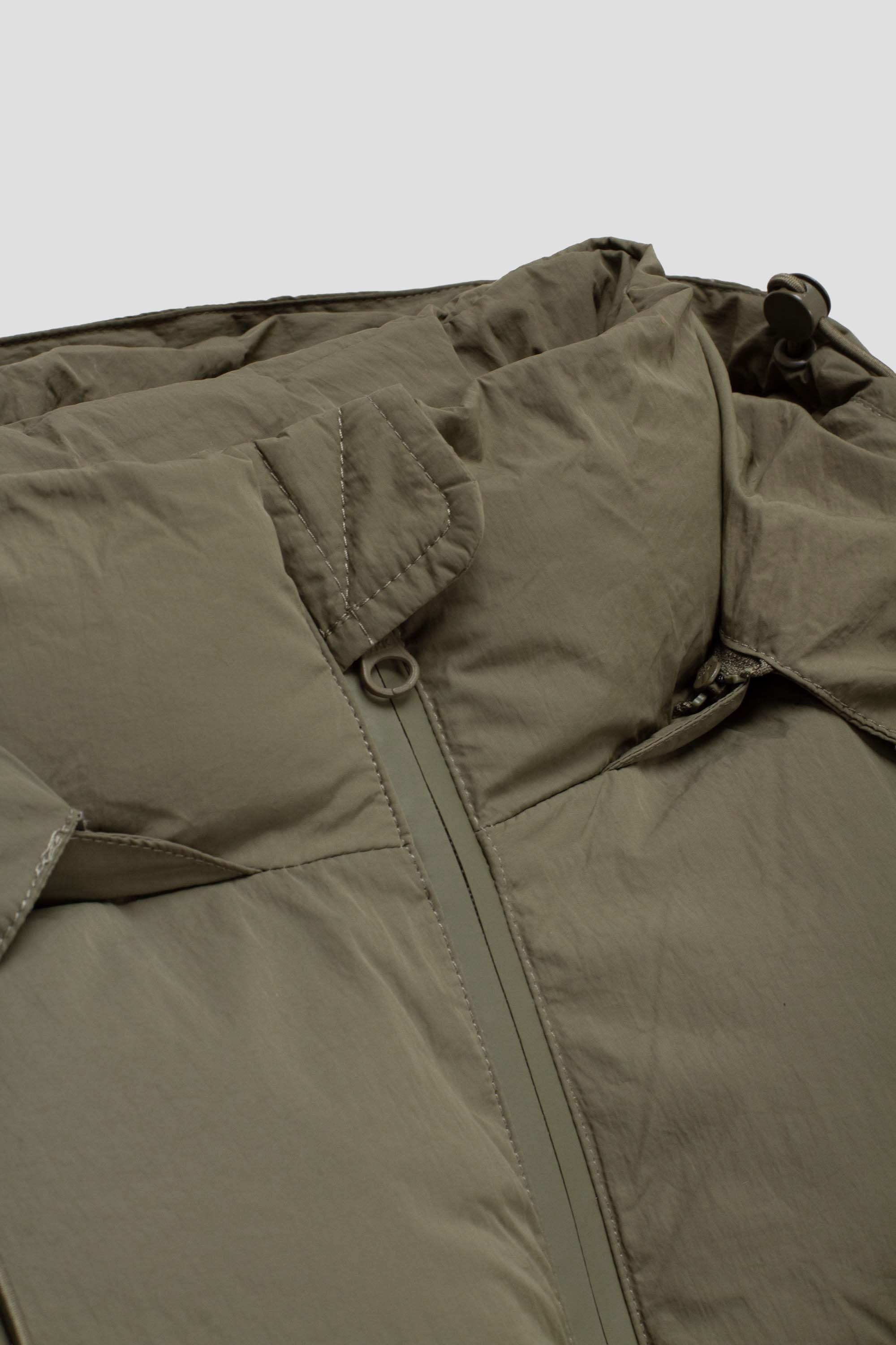 Special Cuts Puffer Jacket Green