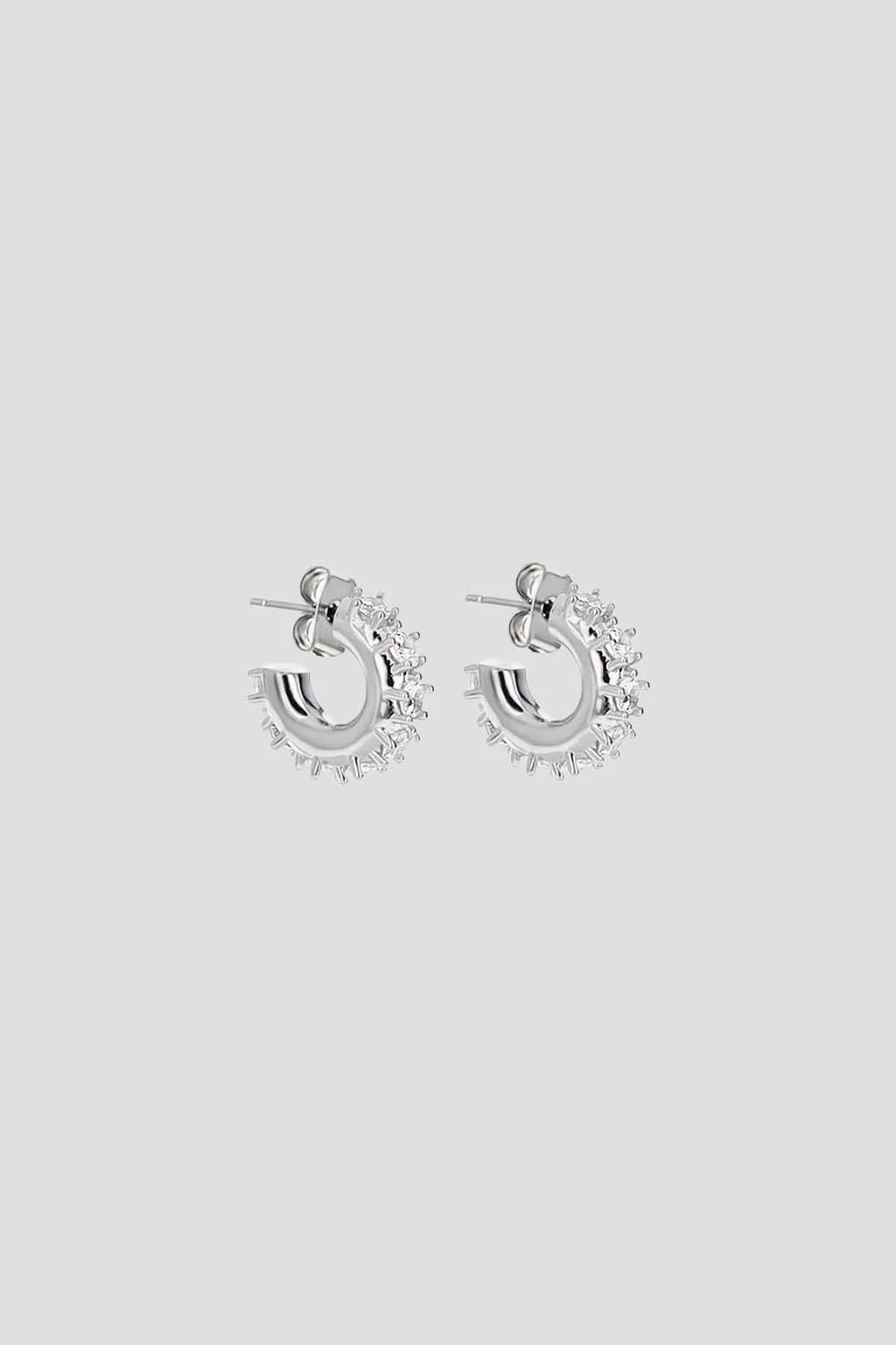 Nina Small Earrings Palladium
