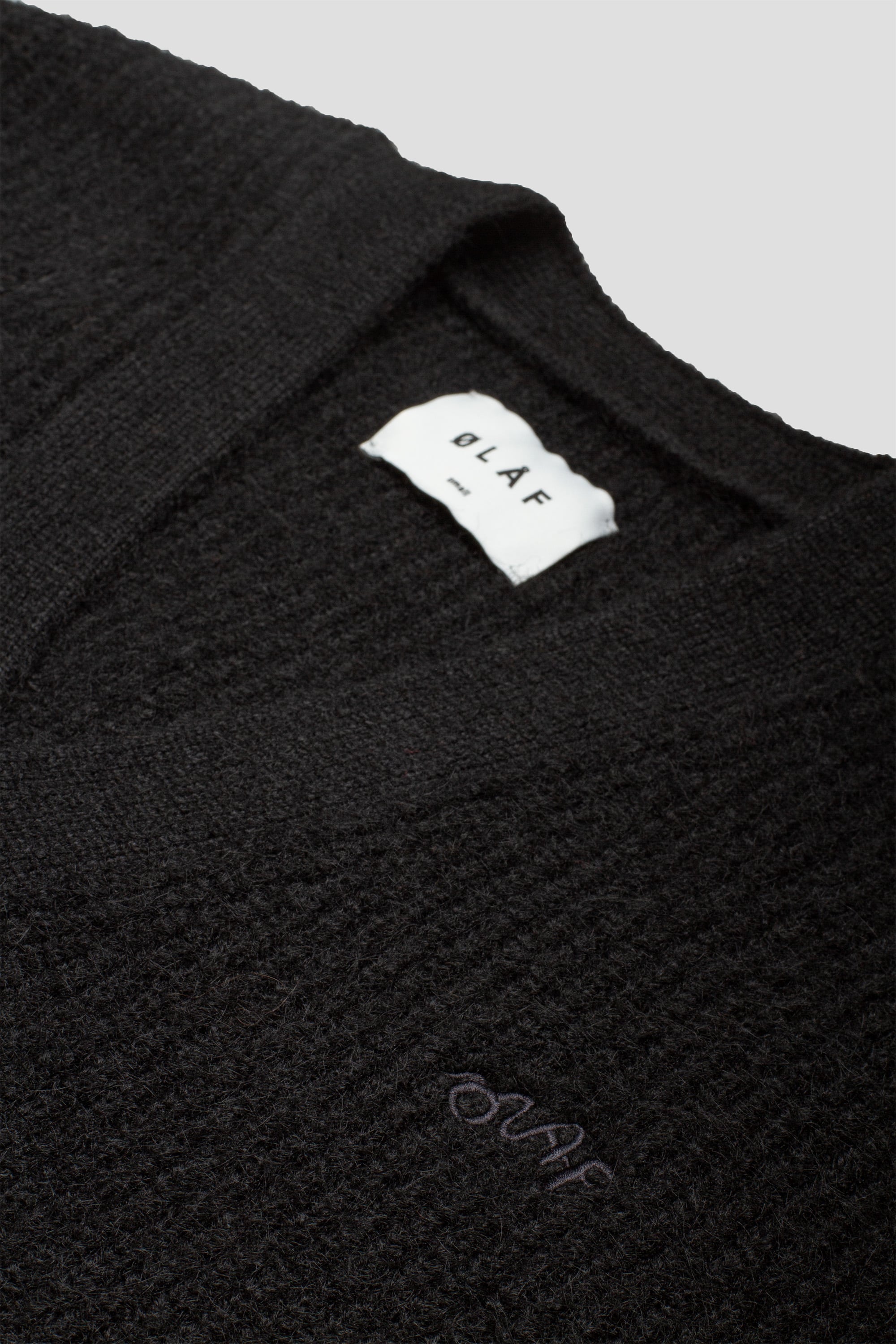 Signature Knitted Cardigan Black