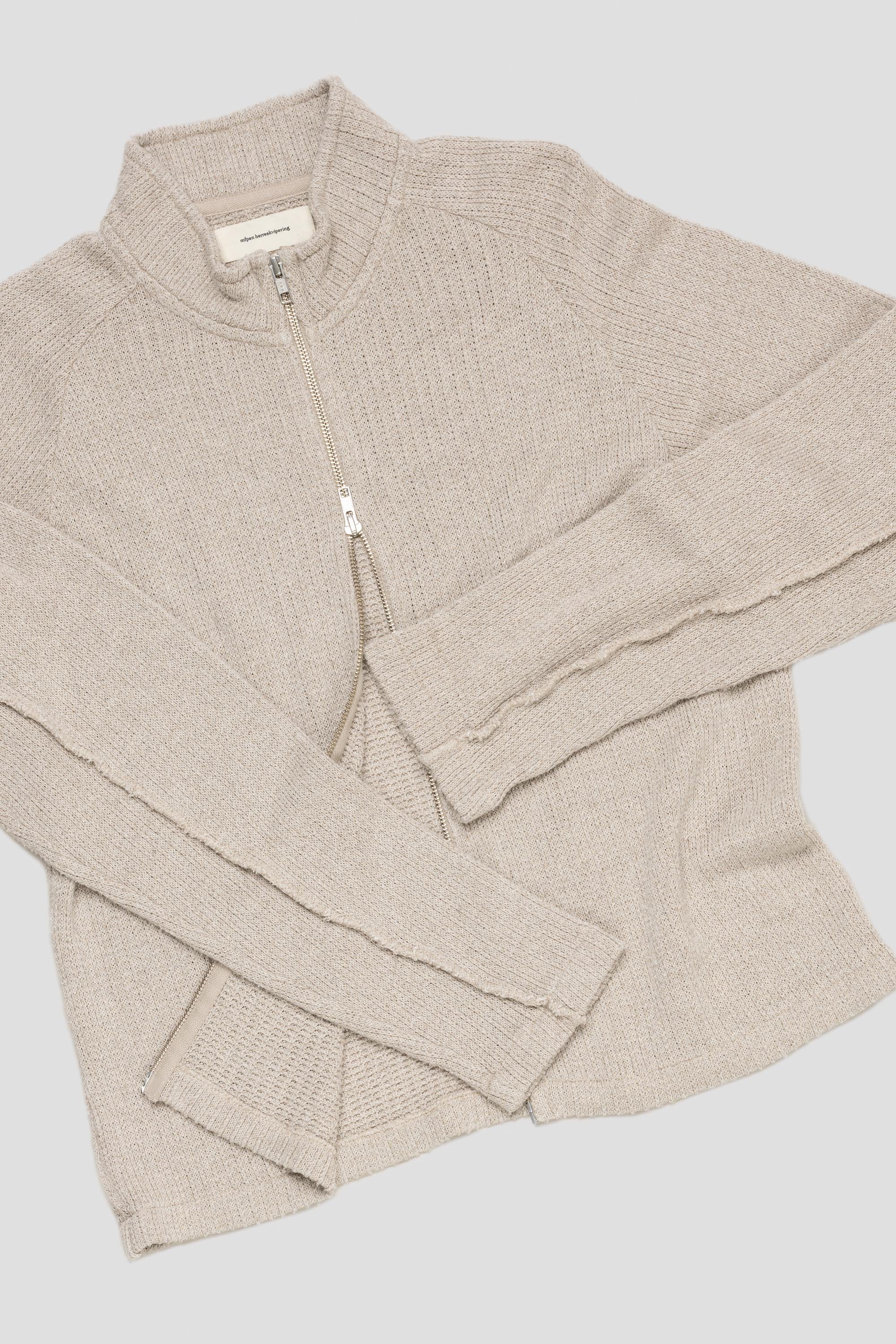 Leisure Zip Up Oatmeal