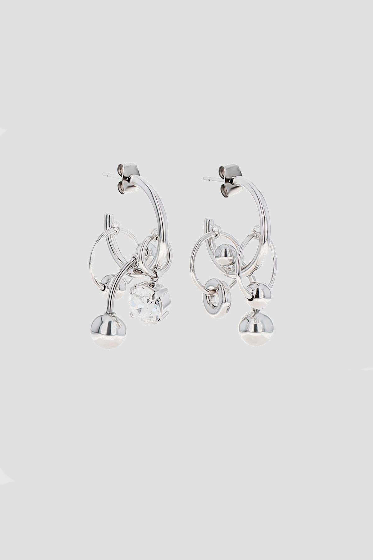 Nickie Earrings Crystal
