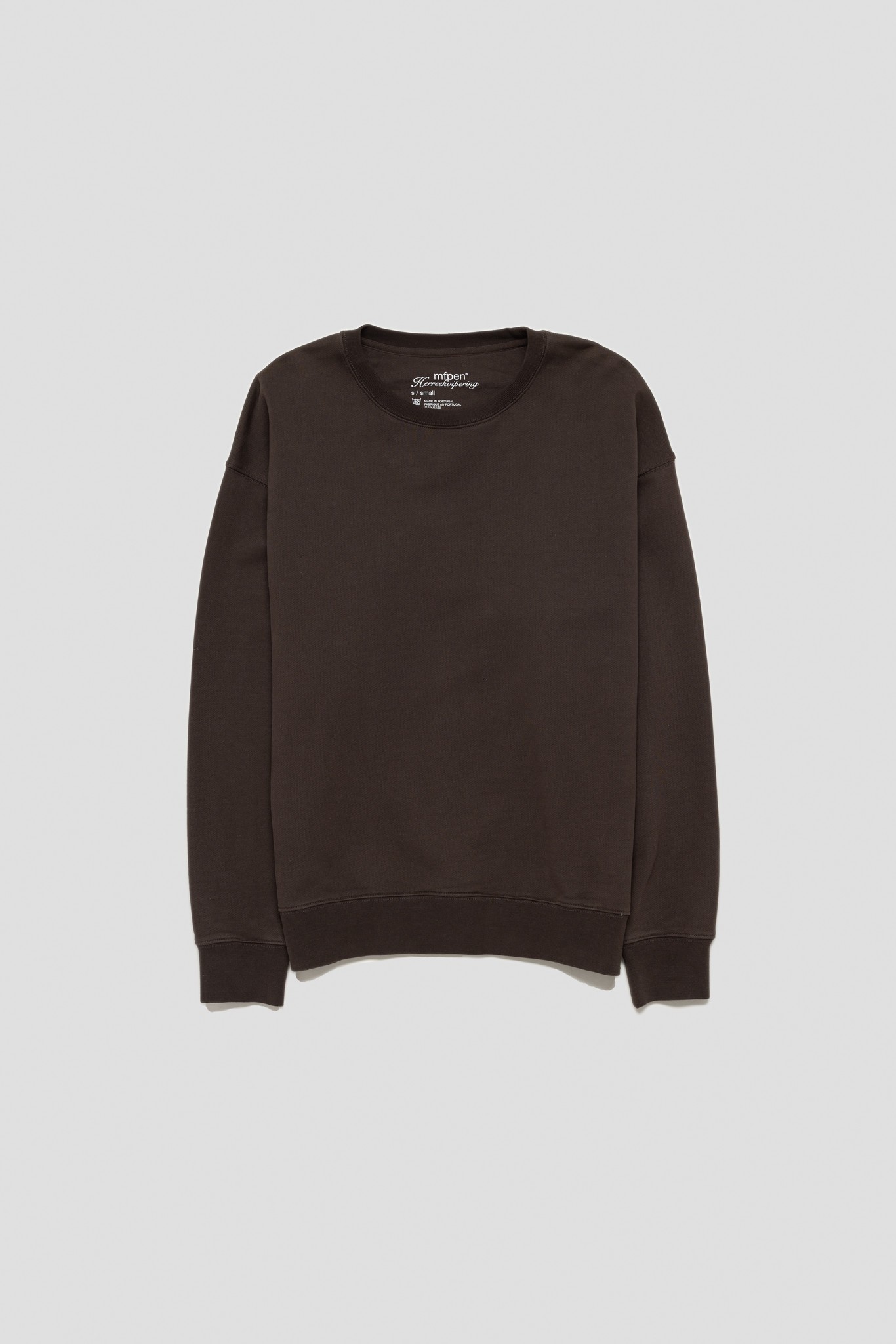 Standard Crewneck Dark Brown