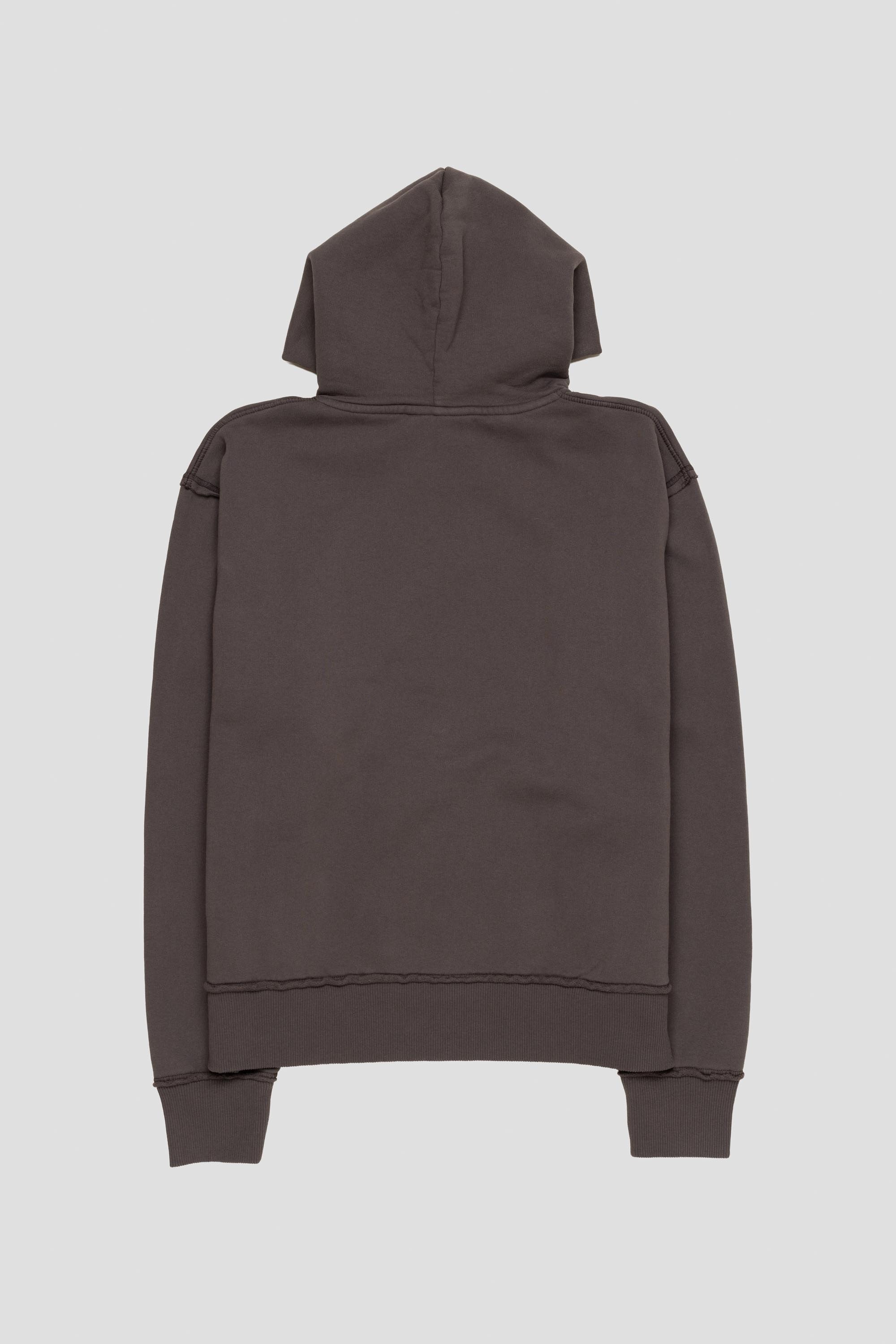 Signature Boxy Hoodie Charcoal