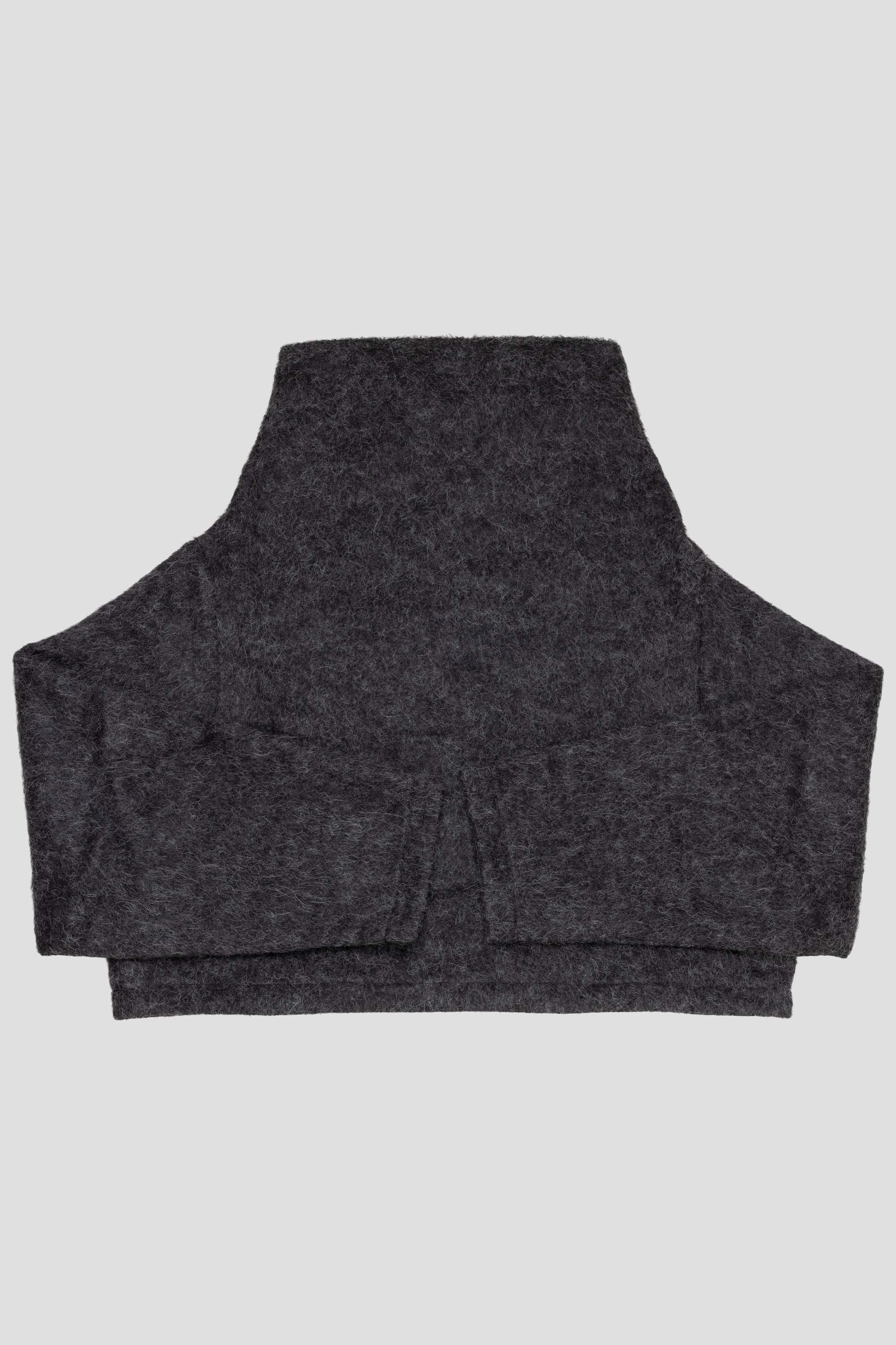 Alpaca Top Charcoal
